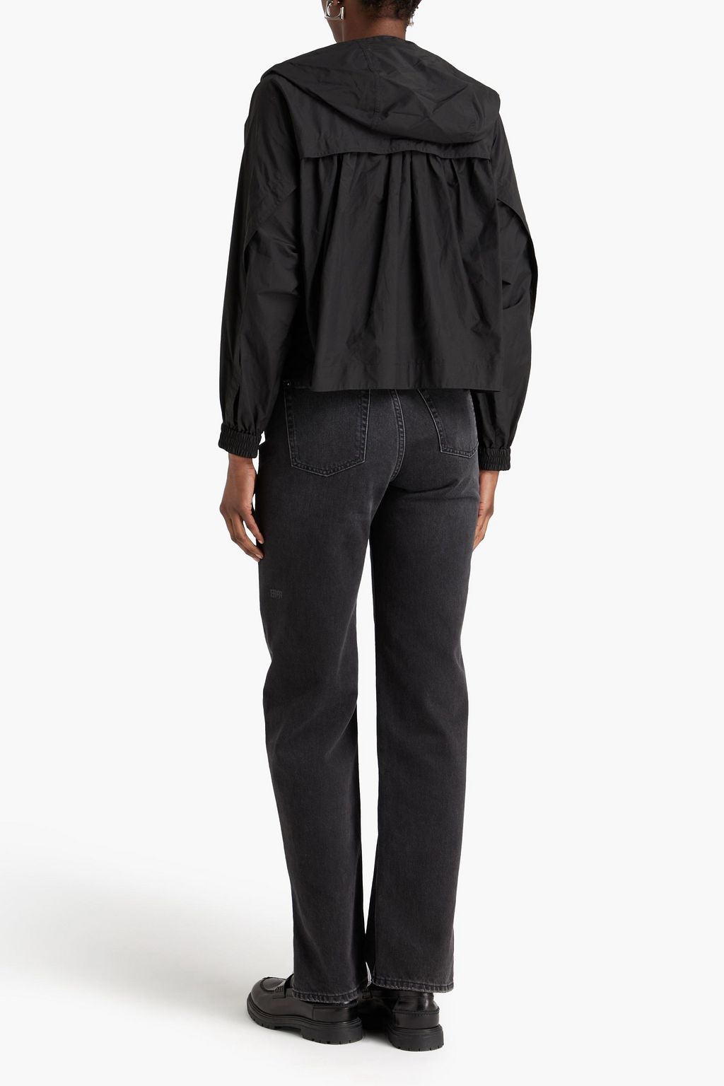 THEORY Cotton-blend hooded jacket