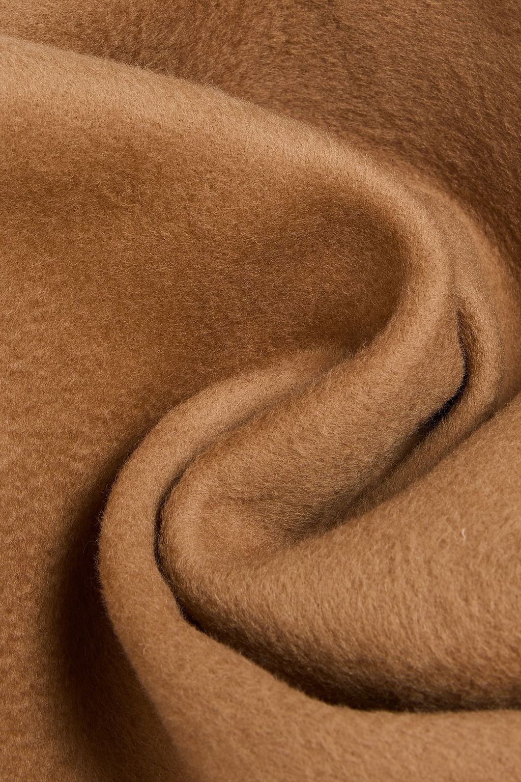 TOTEME Brushed wool and cashmere-blend felt scarf