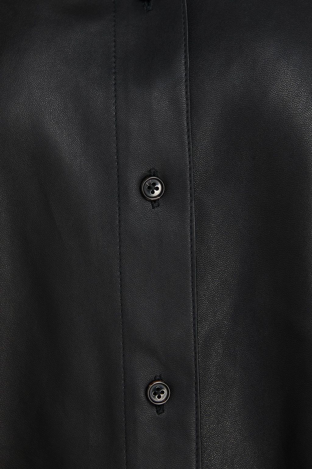 THEORY Leather shirt
