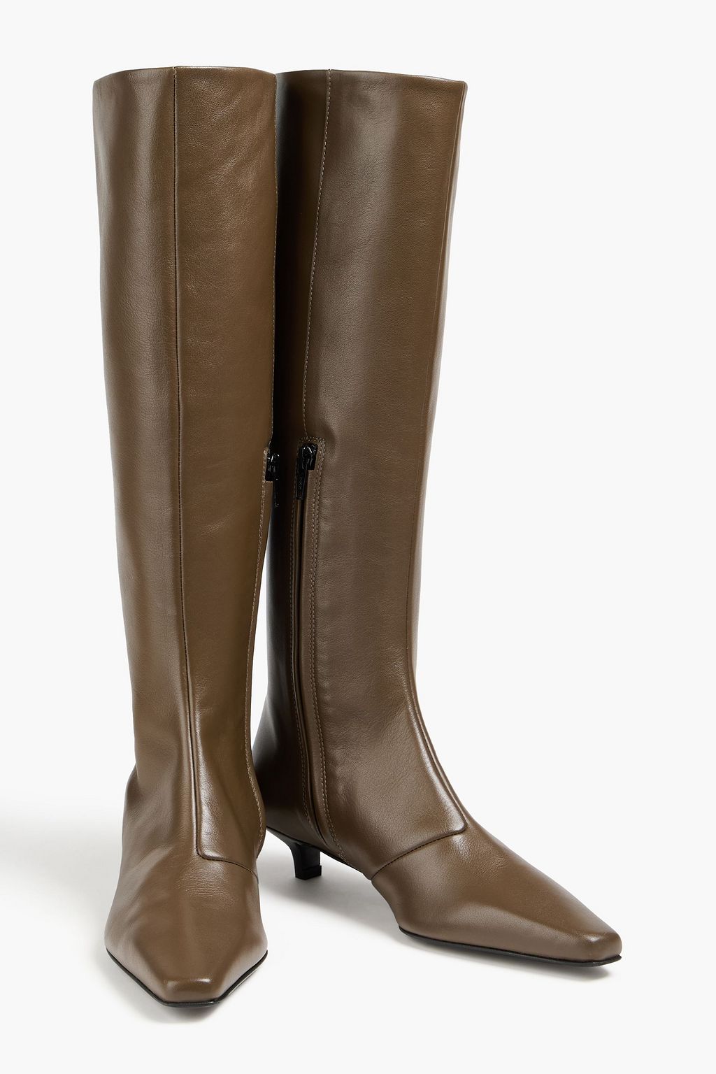 TOTEME Leather knee boots