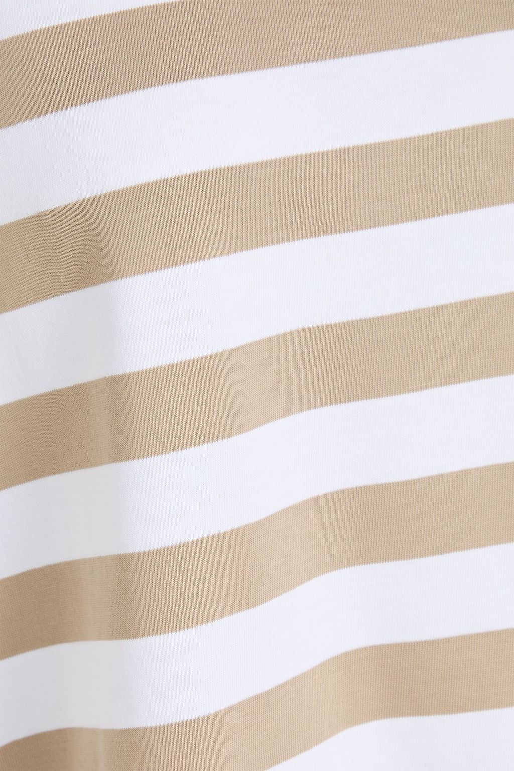 THEORY Striped Pima cotton-jersey top