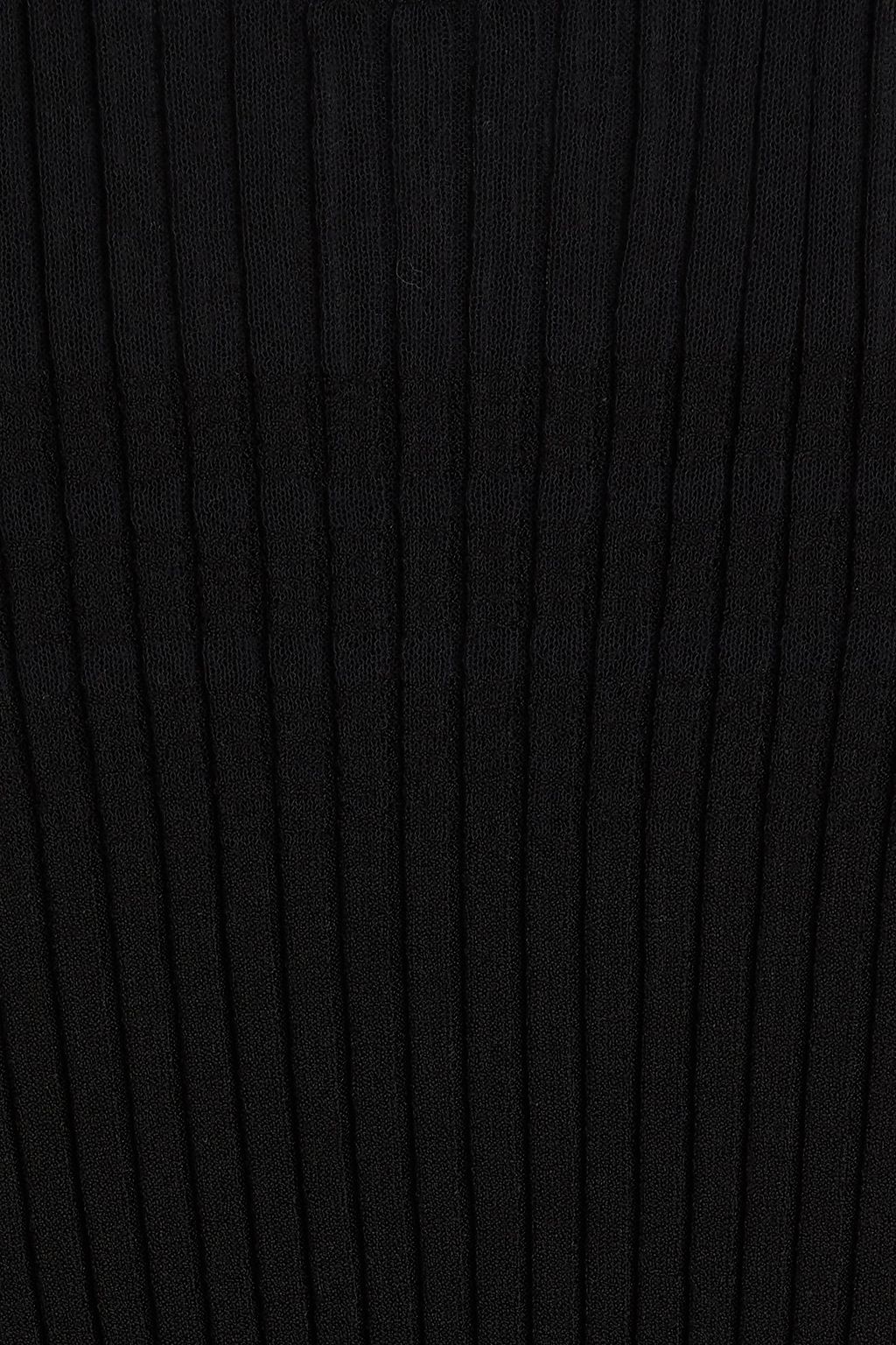 THEORY Ribbed-knit top