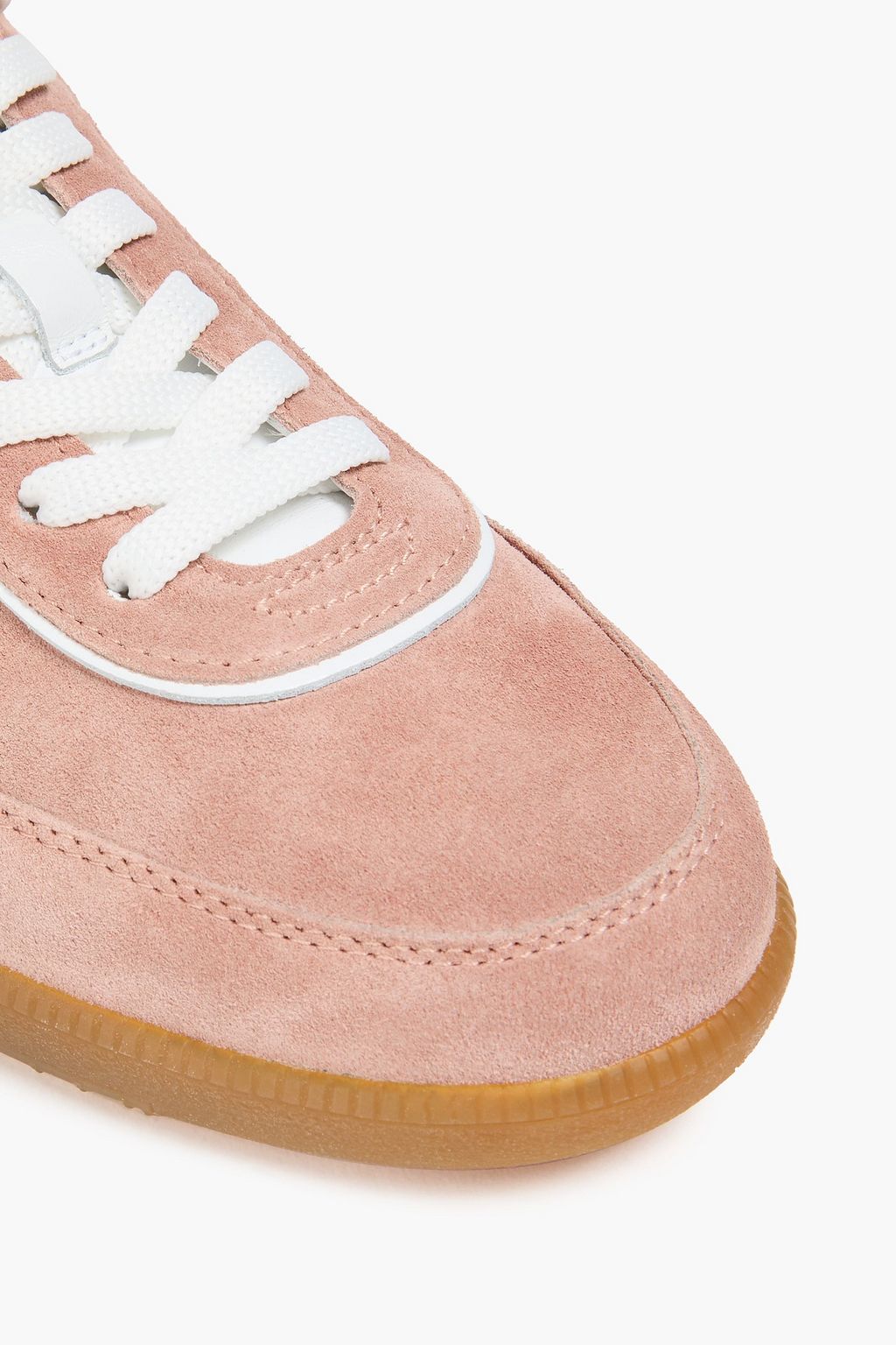 TOD'S Suede and leather sneakers