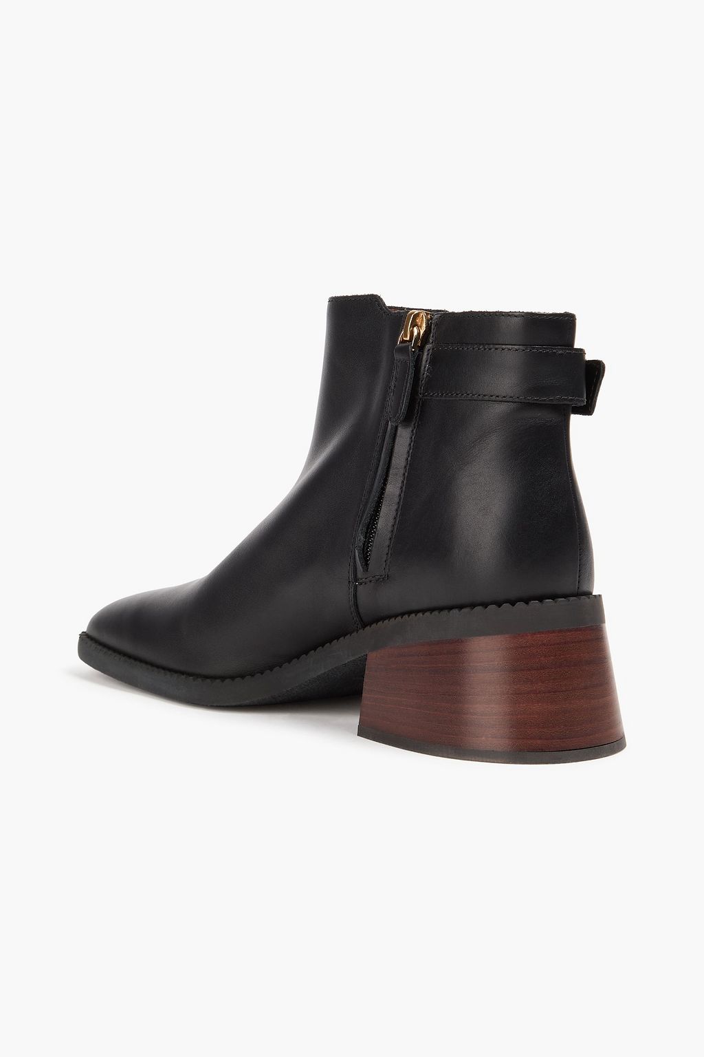 TOD'S Buckled leather ankle boots
