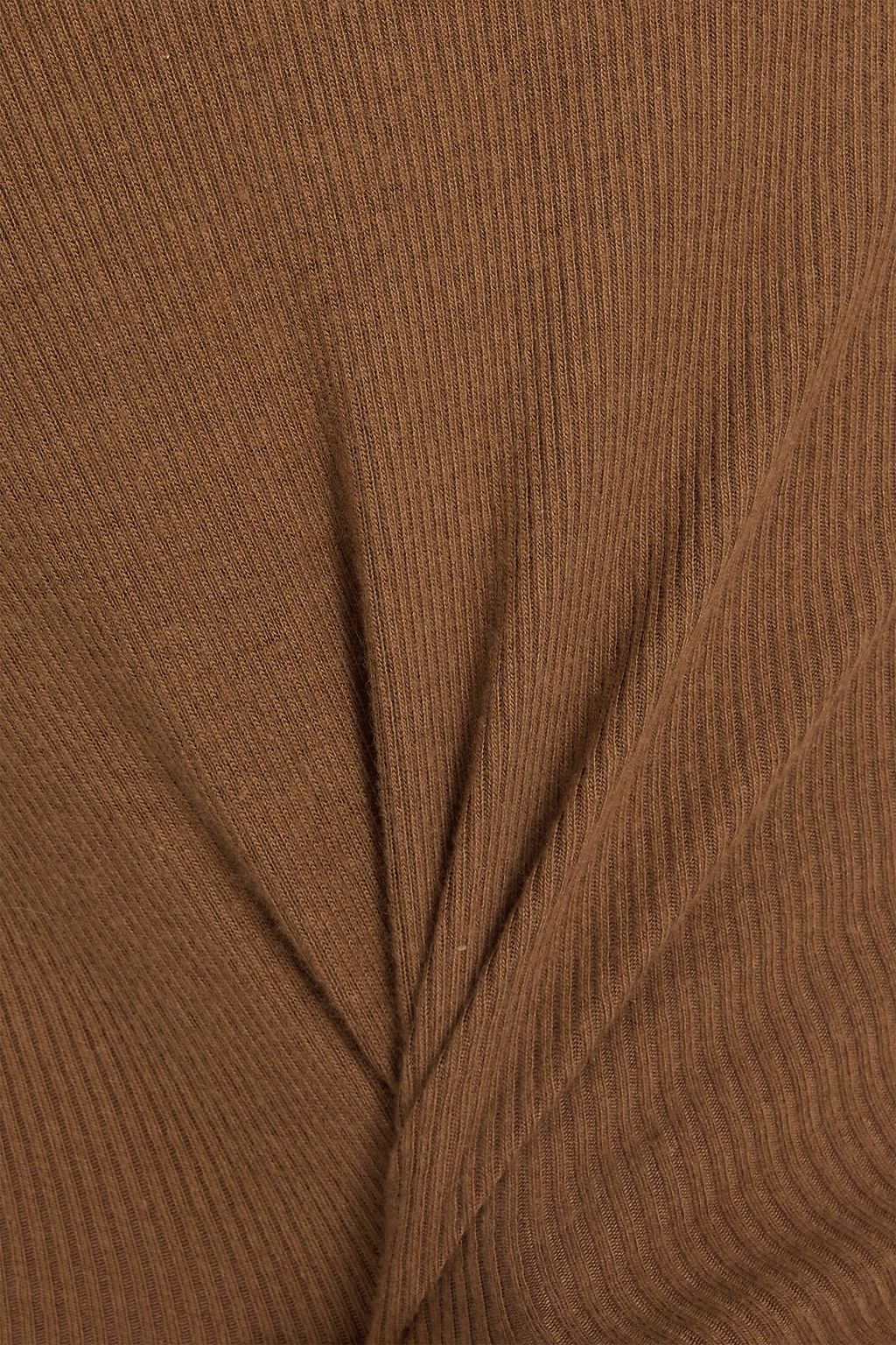 ÉTERNE Ribbed-knit tank