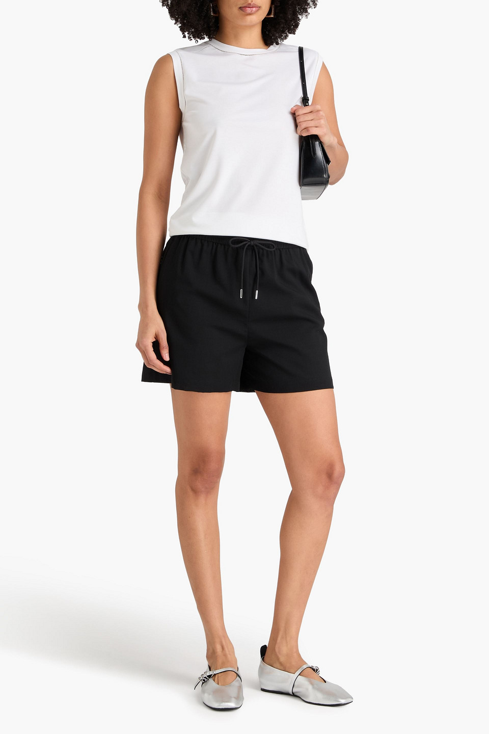  Theory - Oberteil Aus Jersey - Weiß - Xs 