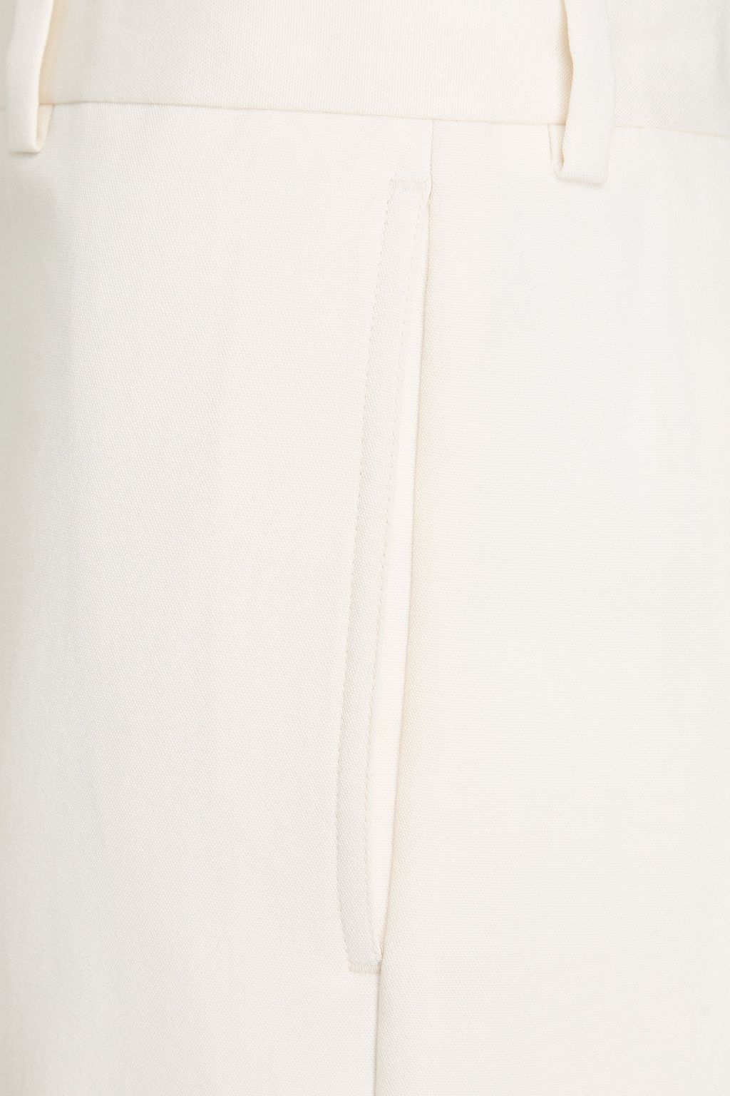 TOTEME Cropped cady straight-leg pants