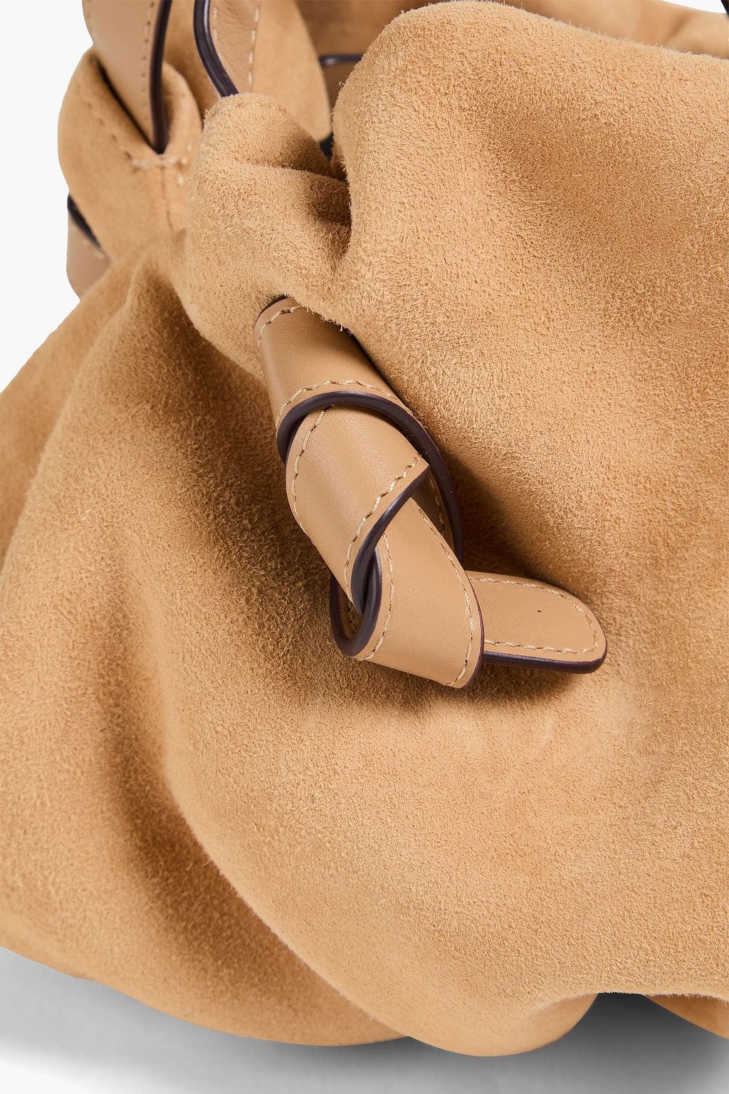 NEOUS Taurus leather and suede tote