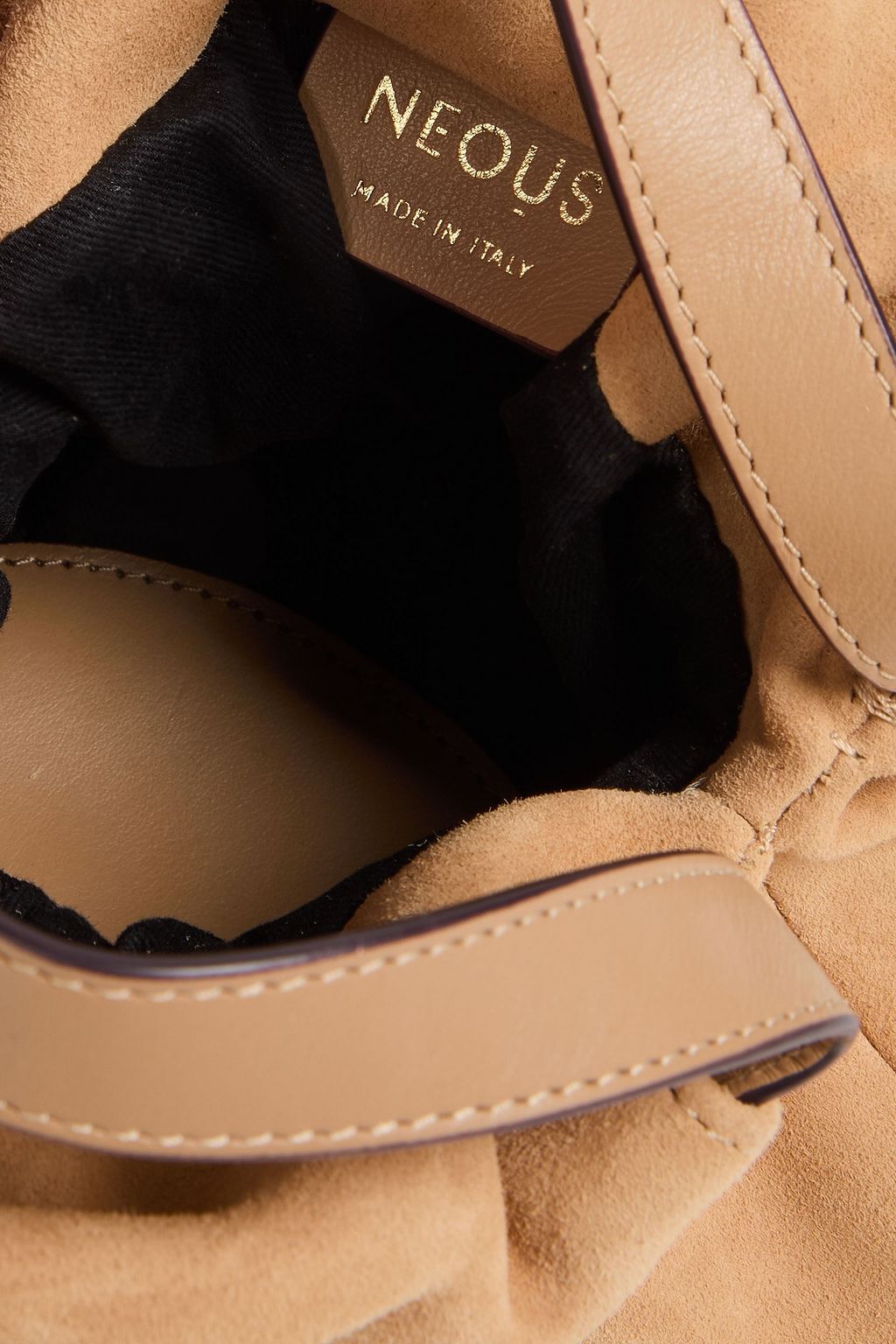 NEOUS Taurus leather and suede tote