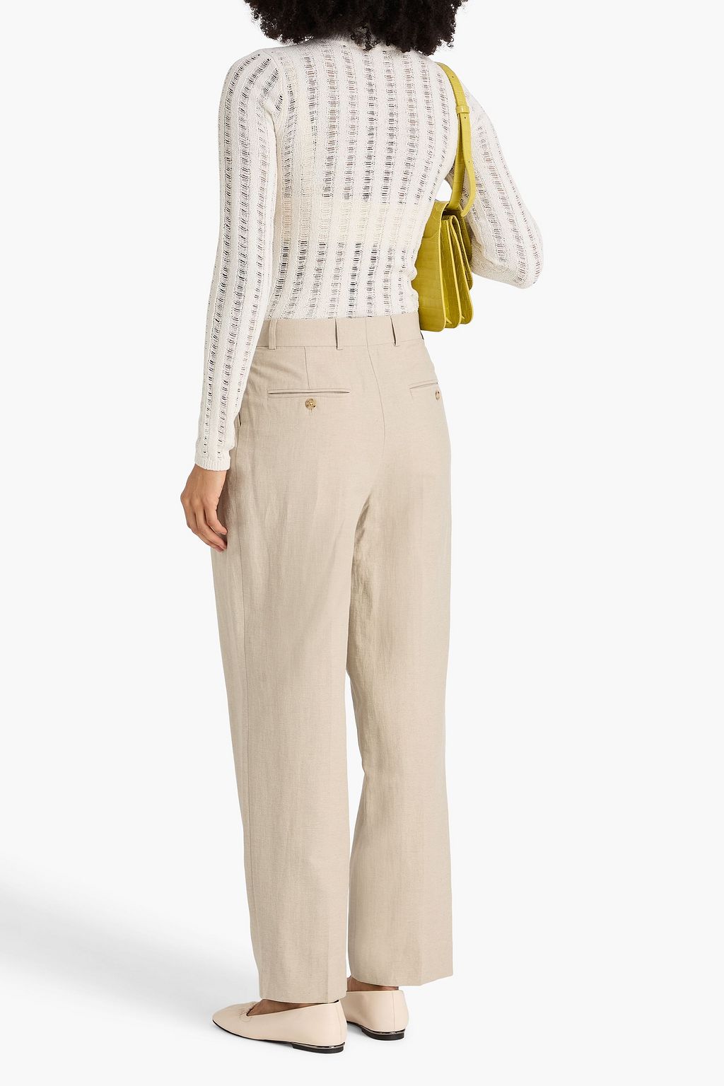 TOTEME Karottenhose aus einer Leinenmischung