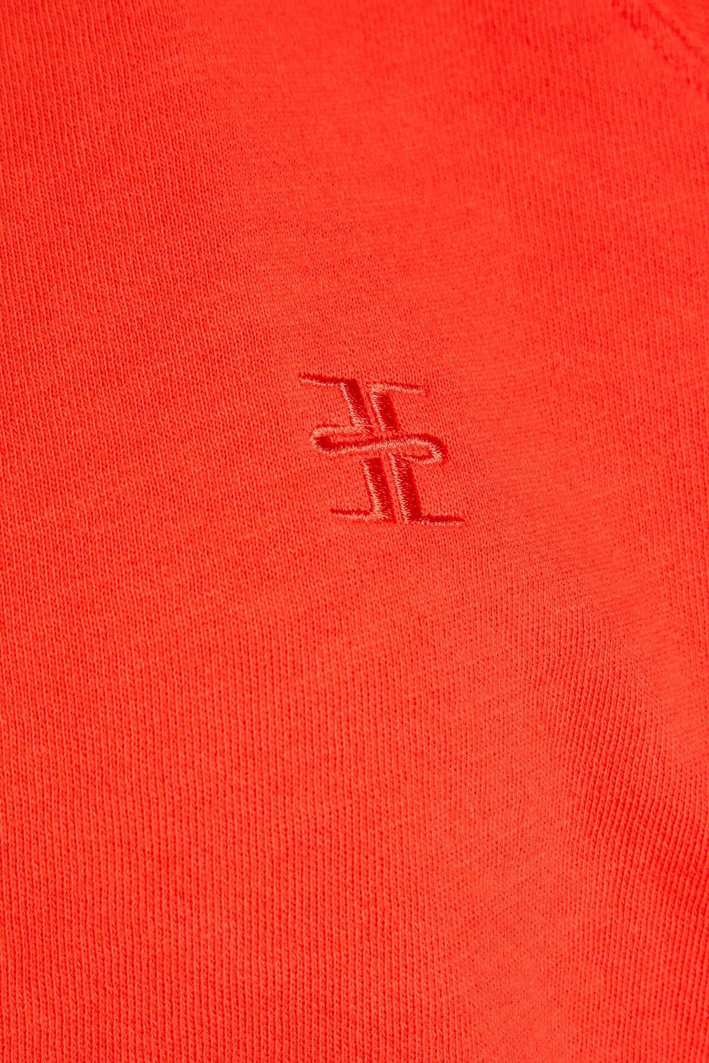 ÉTERNE سويت شيرت من قطن تيري فرنسي مطاطي