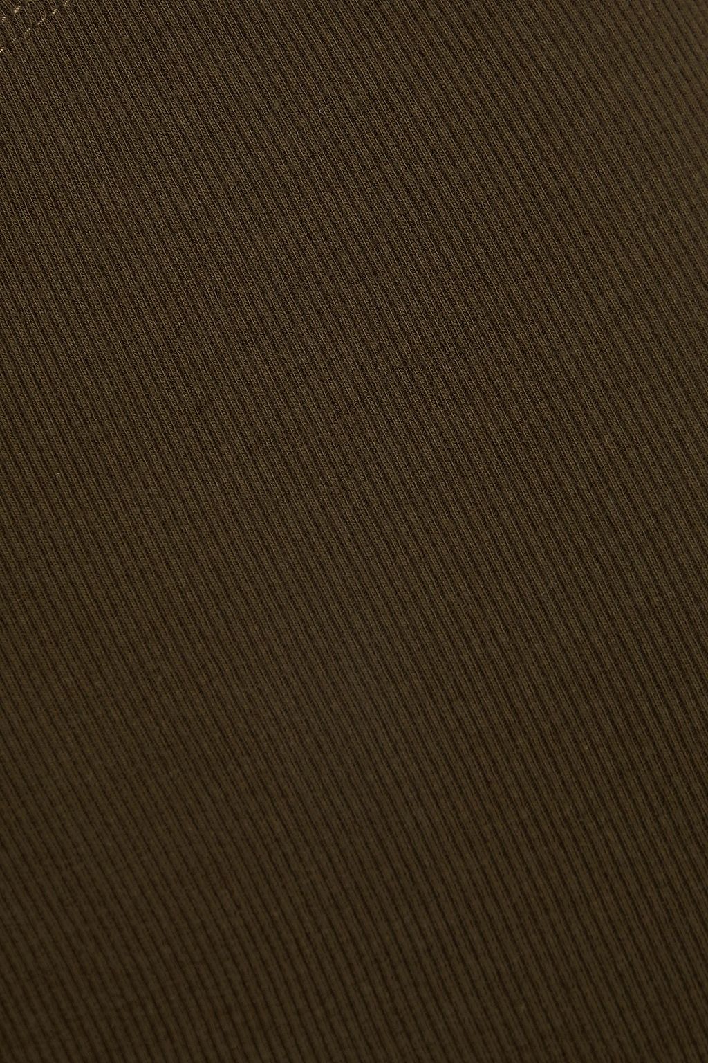 ÉTERNE Emma ribbed jersey maxi pencil skirt