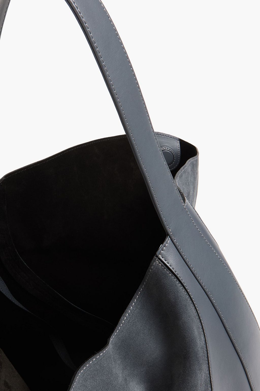 NEOUS حقيبة توت "بافو" من الجلد وجلد السويد