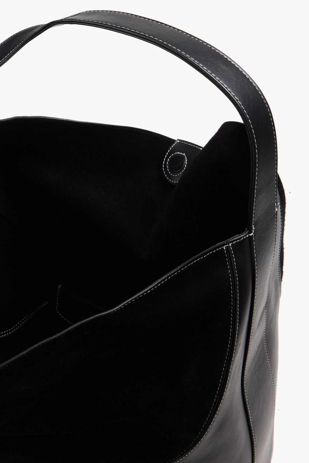 NEOUS حقيبة توت "بافو" من الجلد وجلد السويد