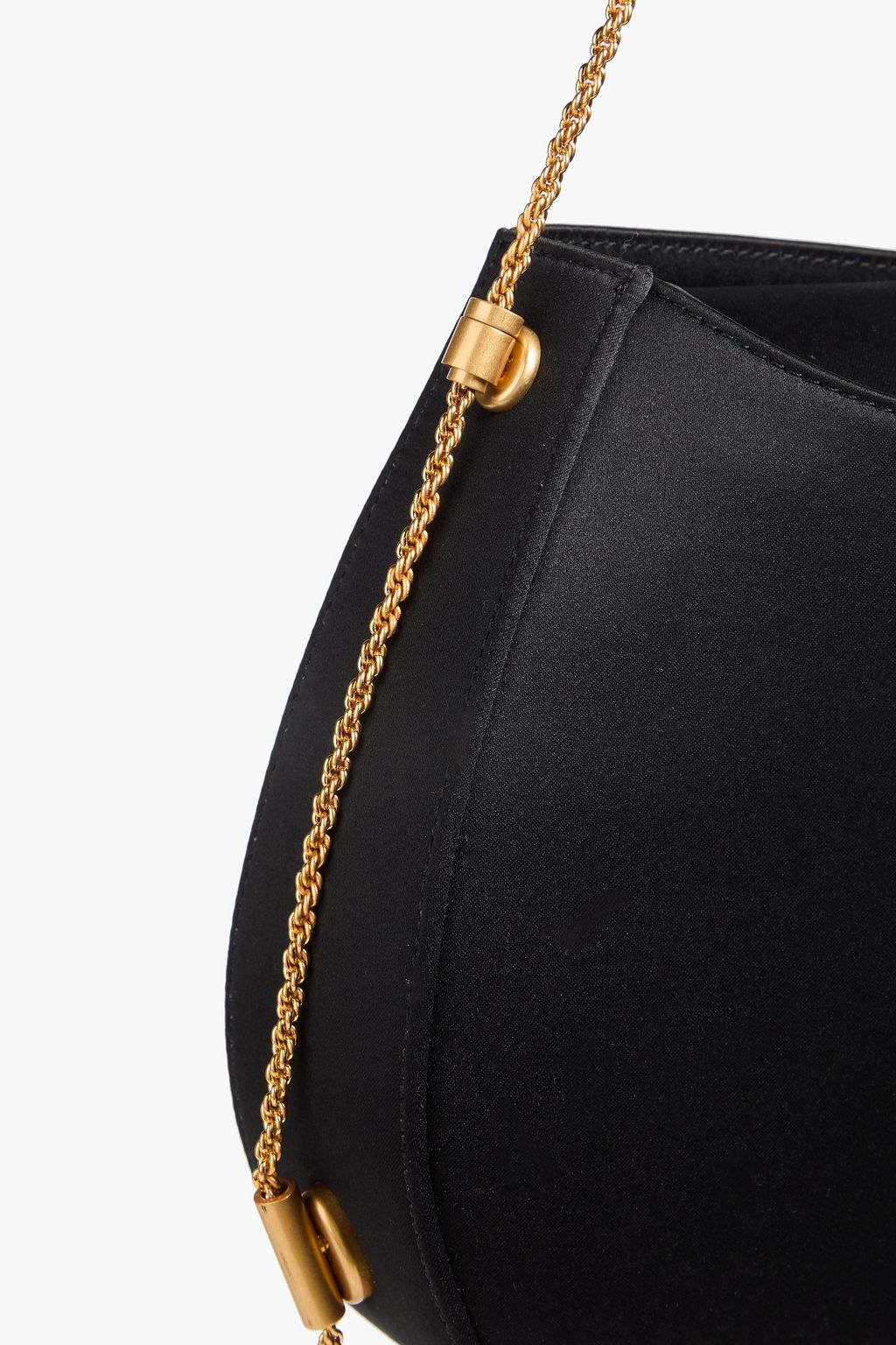 NEOUS 코르부스 새틴 토트 백