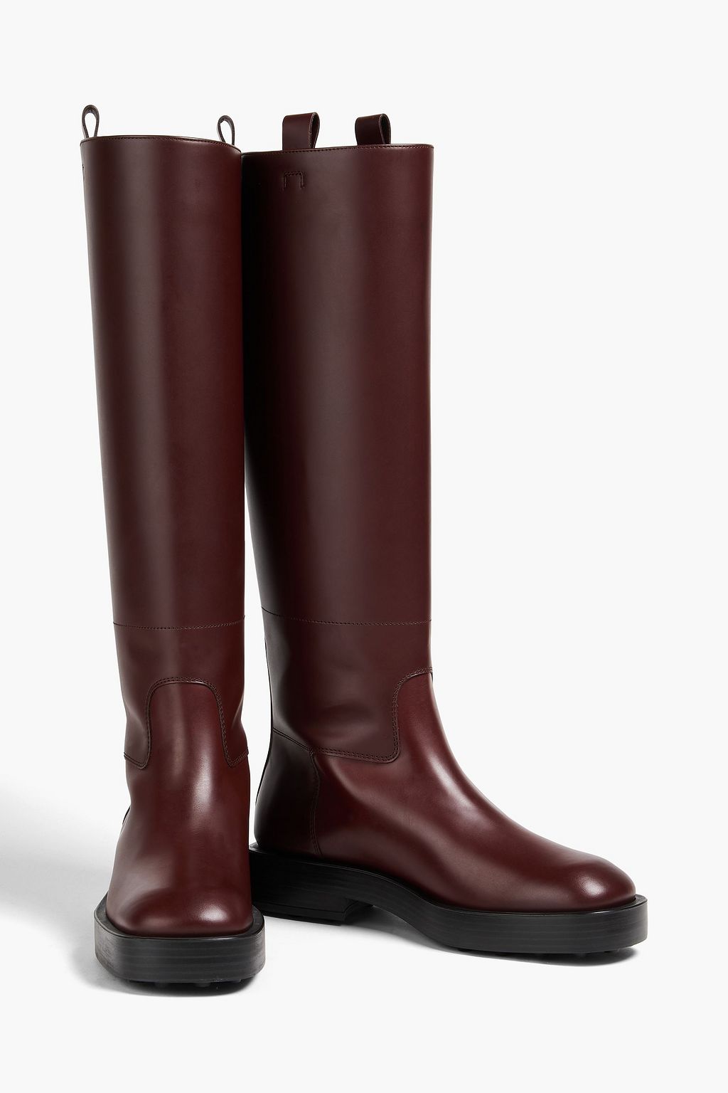 TOD'S Leather knee boots