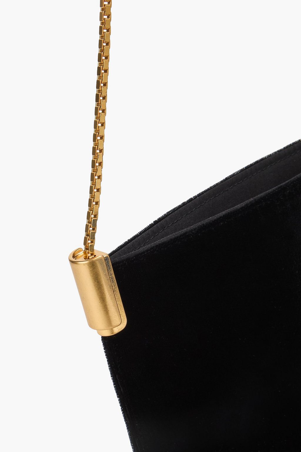 NEOUS Dorado velvet shoulder bag