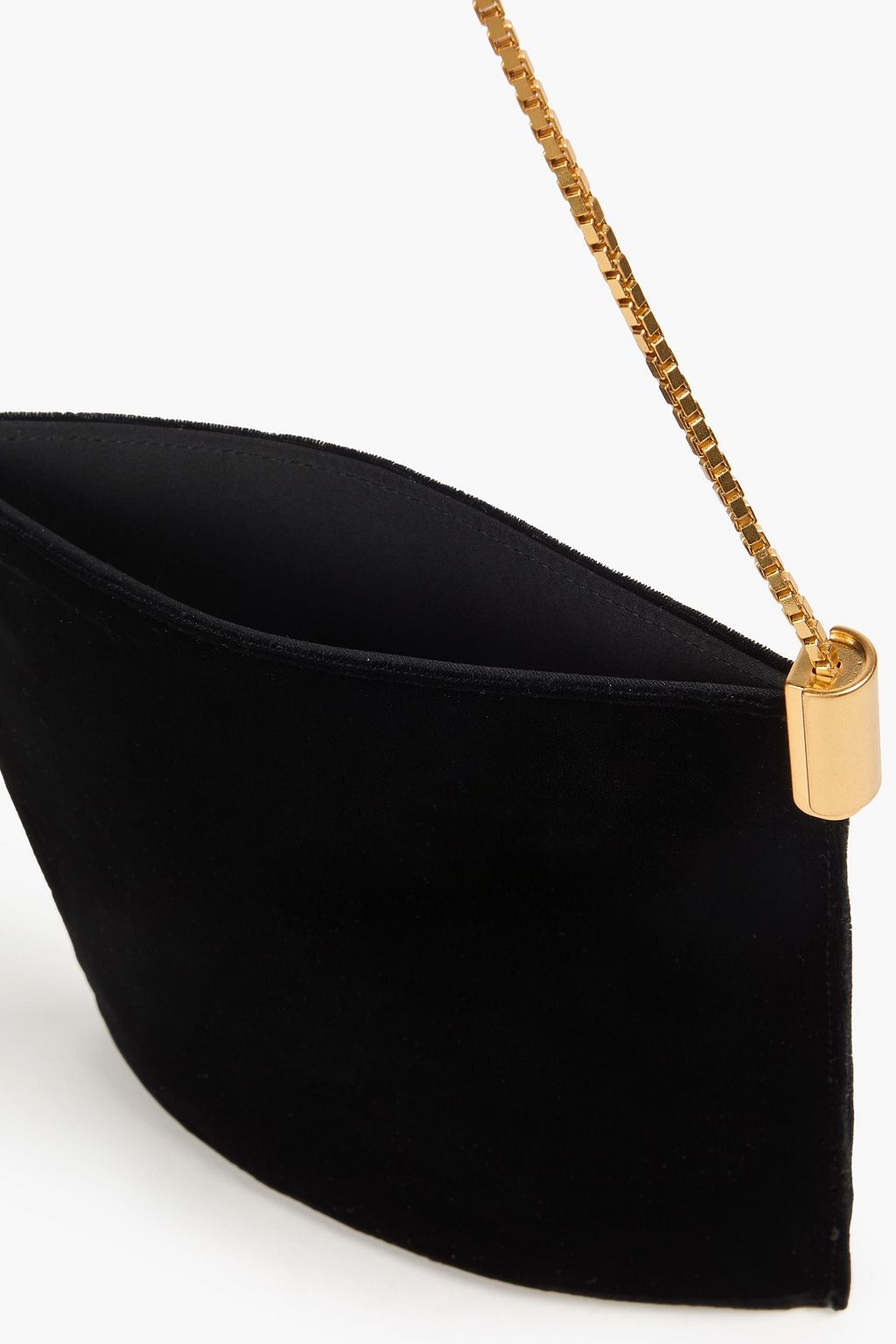 NEOUS Dorado velvet shoulder bag