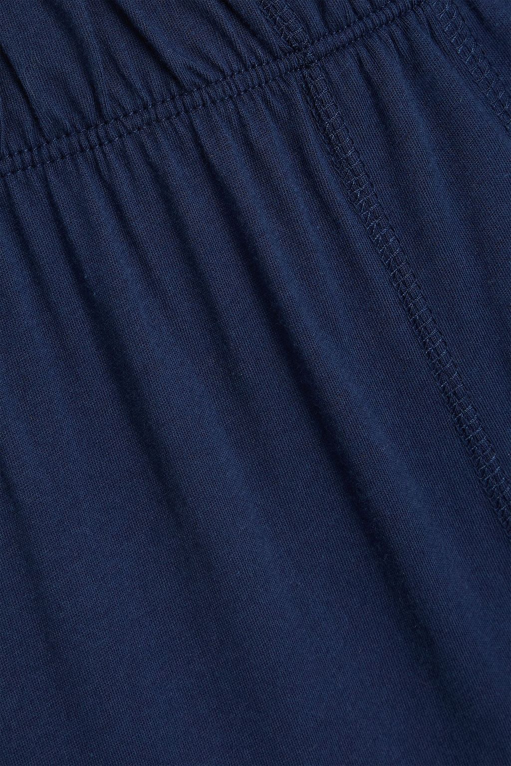 ÉTERNE Cotton and modal-blend jersey straight-leg pants