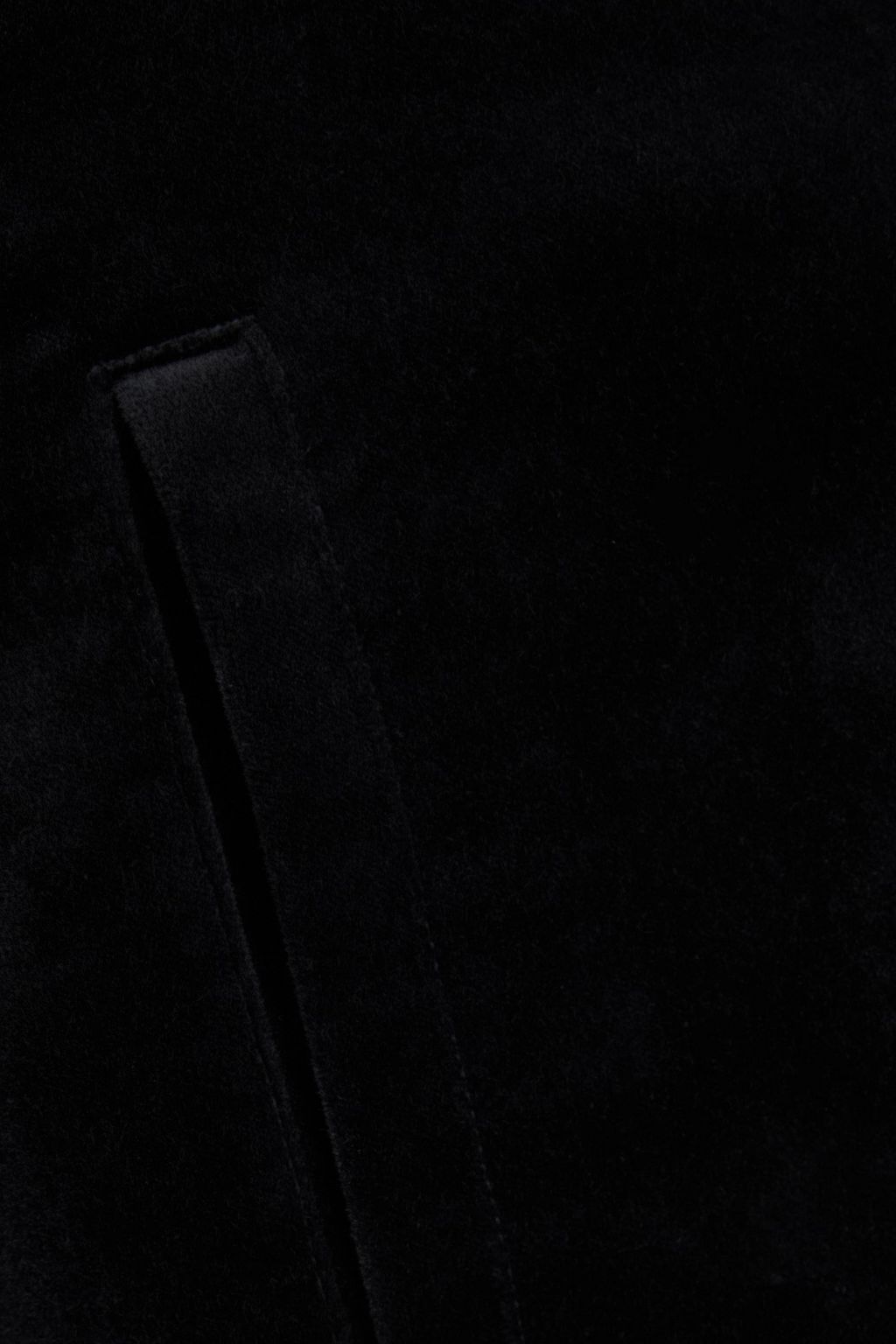 THEORY Cropped cotton-blend velvet jacket