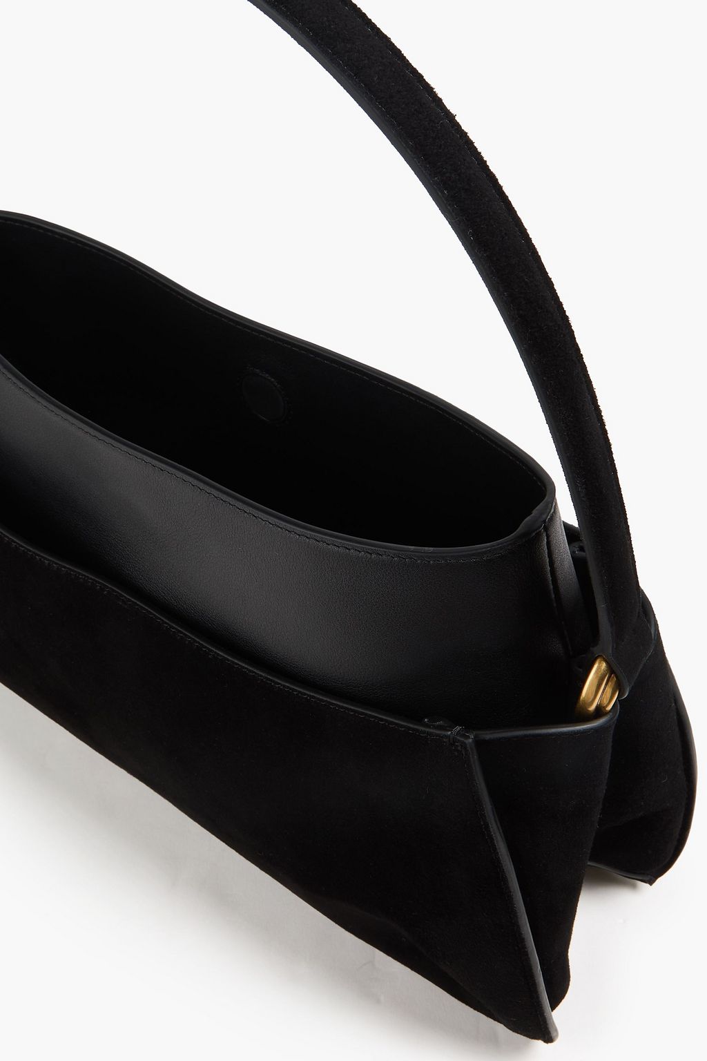 NEOUS حقيبة كتف "إريد" من جلد السويد والجلد المُحبّب