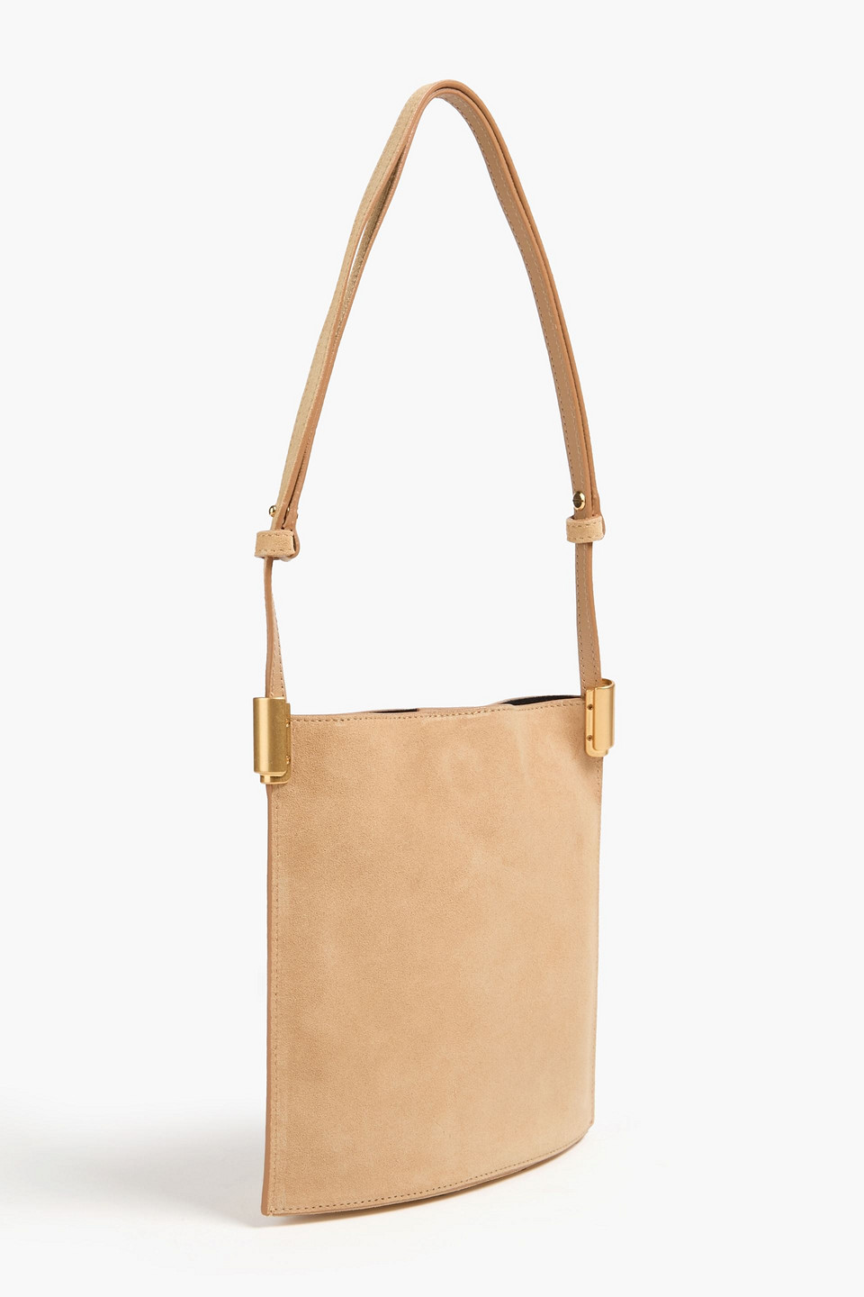  Neous - Schultertasche „dora“ Aus Veloursleder - Neutral - Onesize 