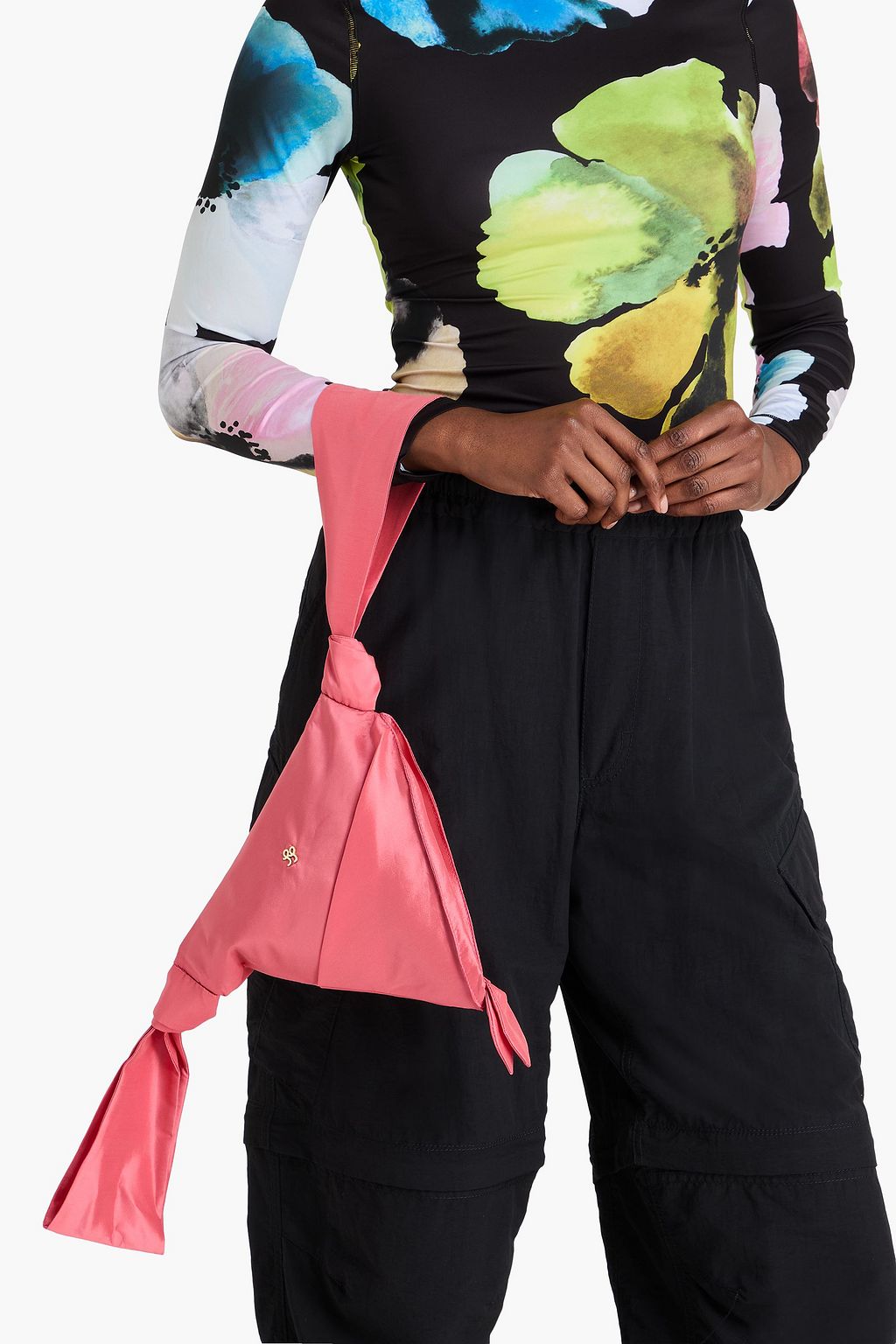 REJINA PYO Martina satin tote