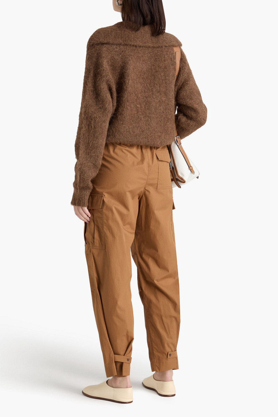  Theory - Cargohose Aus Baumwoll-twill - Braun - S 