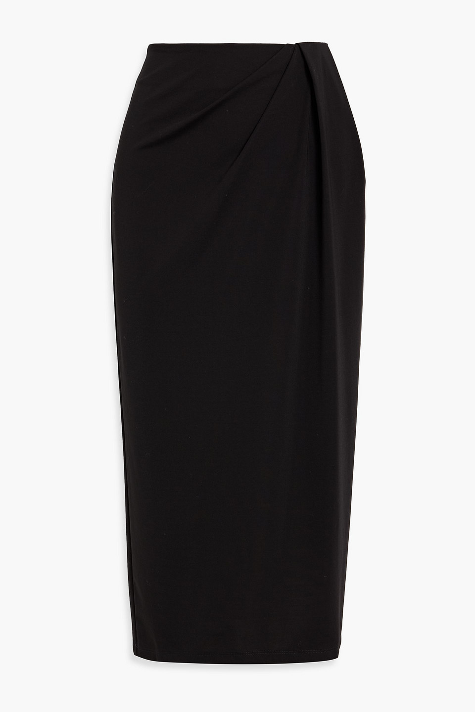 Weekend Max Mara Hans Stretch-jersey Midi Pencil Skirt In Multi