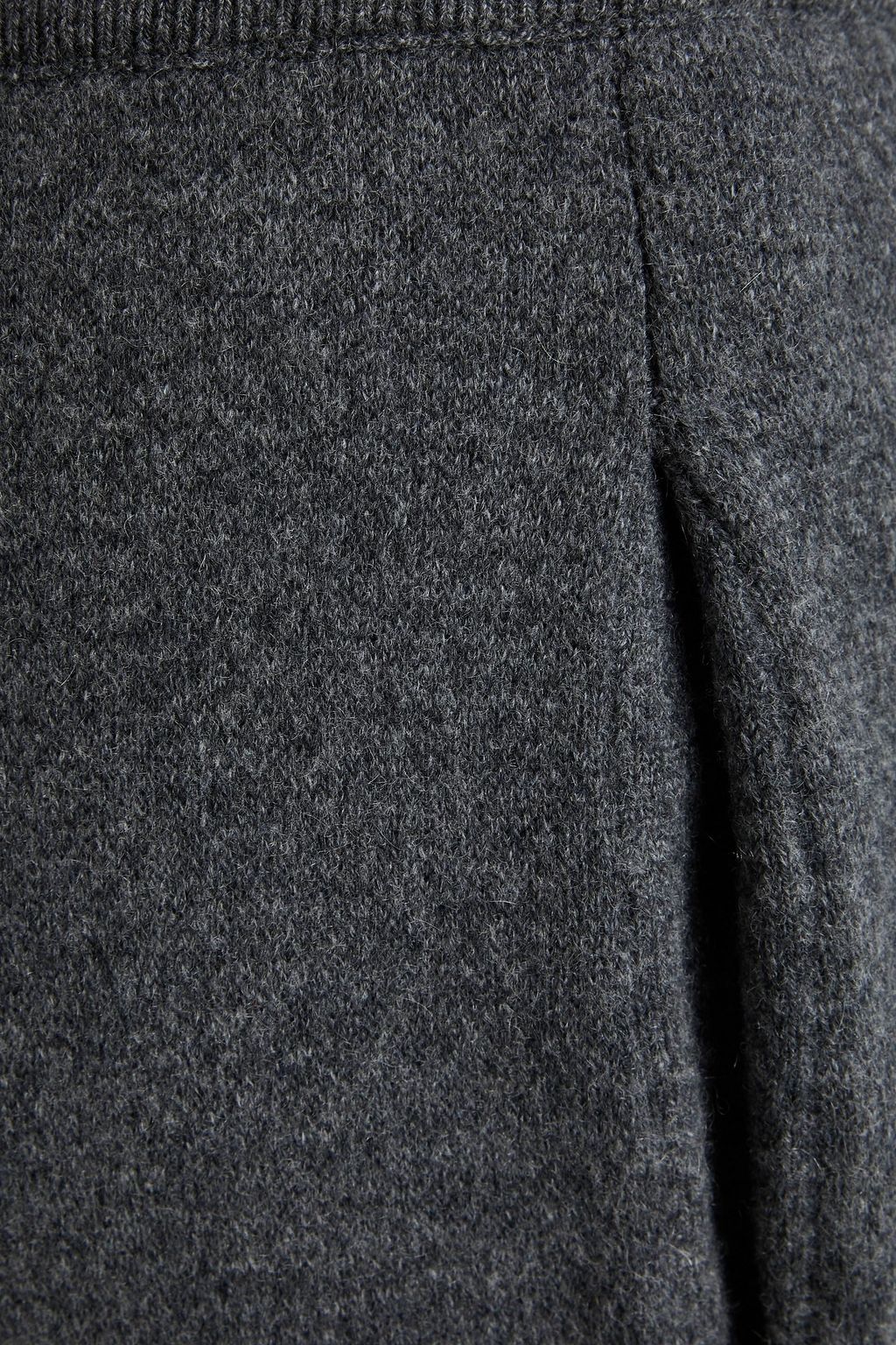 LOEWE Cropped cashmere wide-leg pants