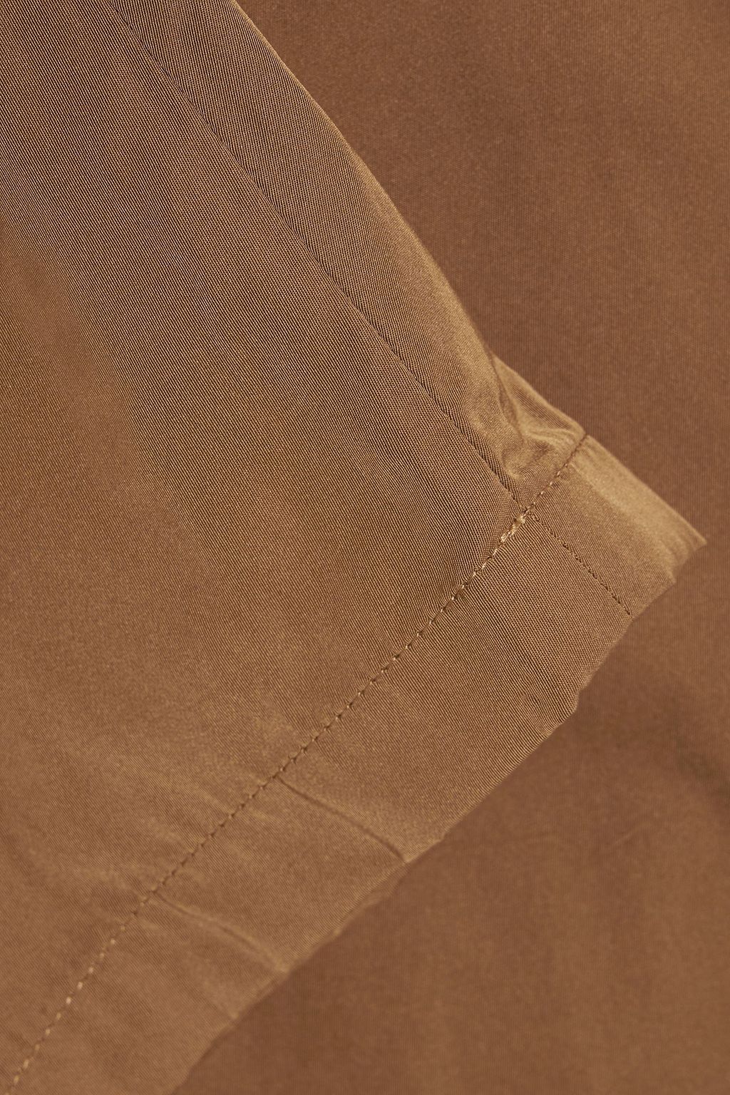 MAX MARA Candore cropped twill tapered pants