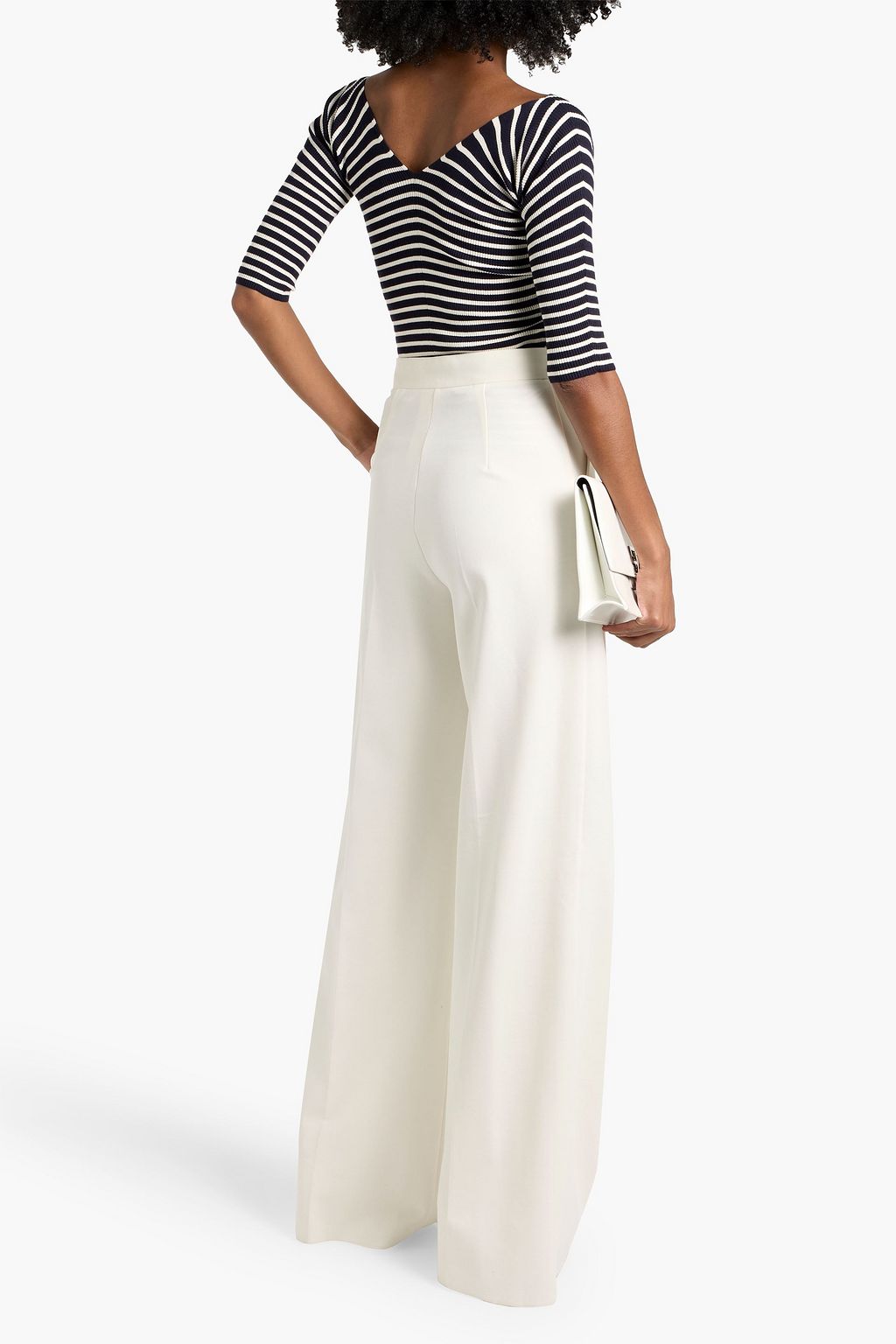 MAX MARA Turku jersey wide-leg pants