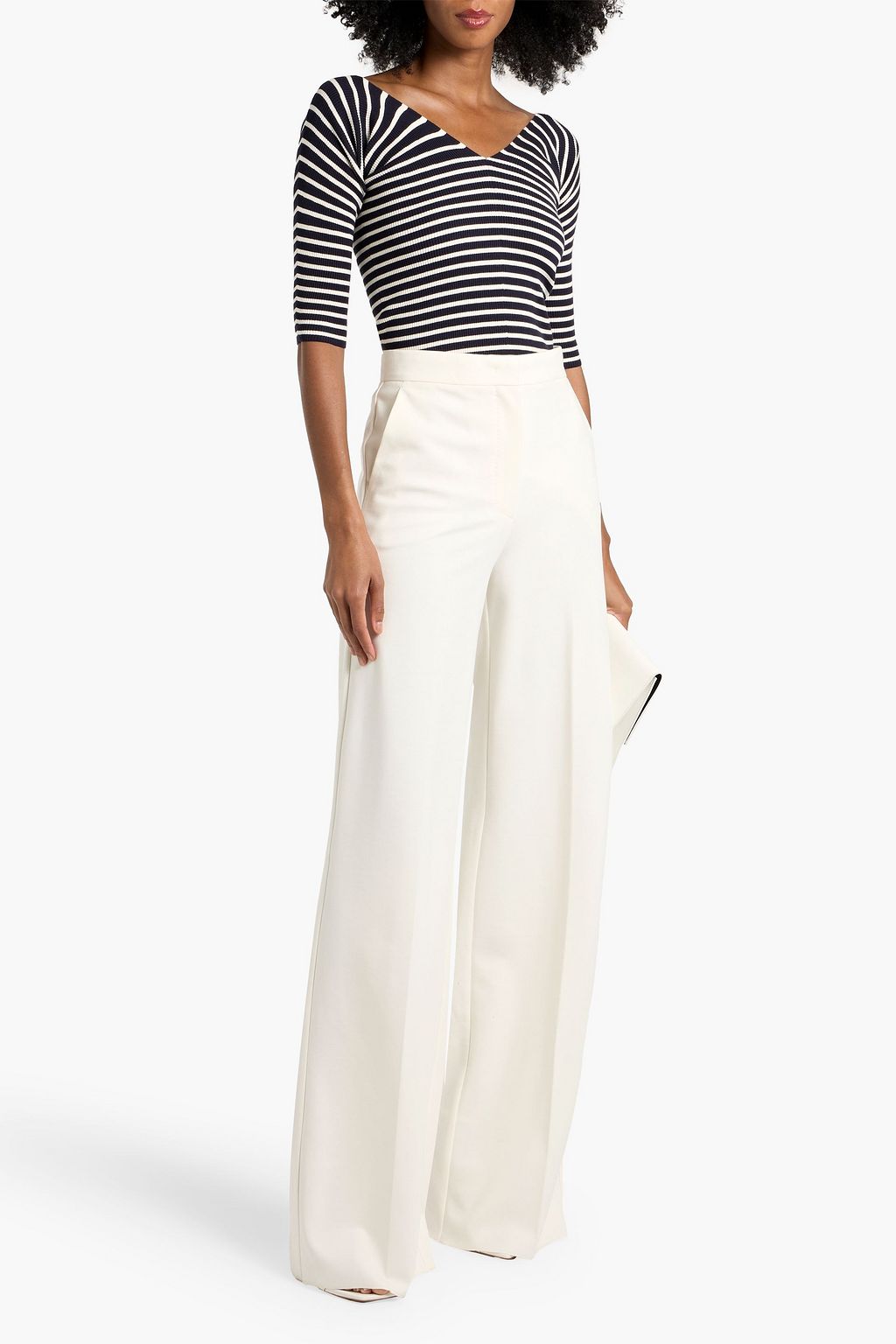 MAX MARA Turku jersey wide-leg pants