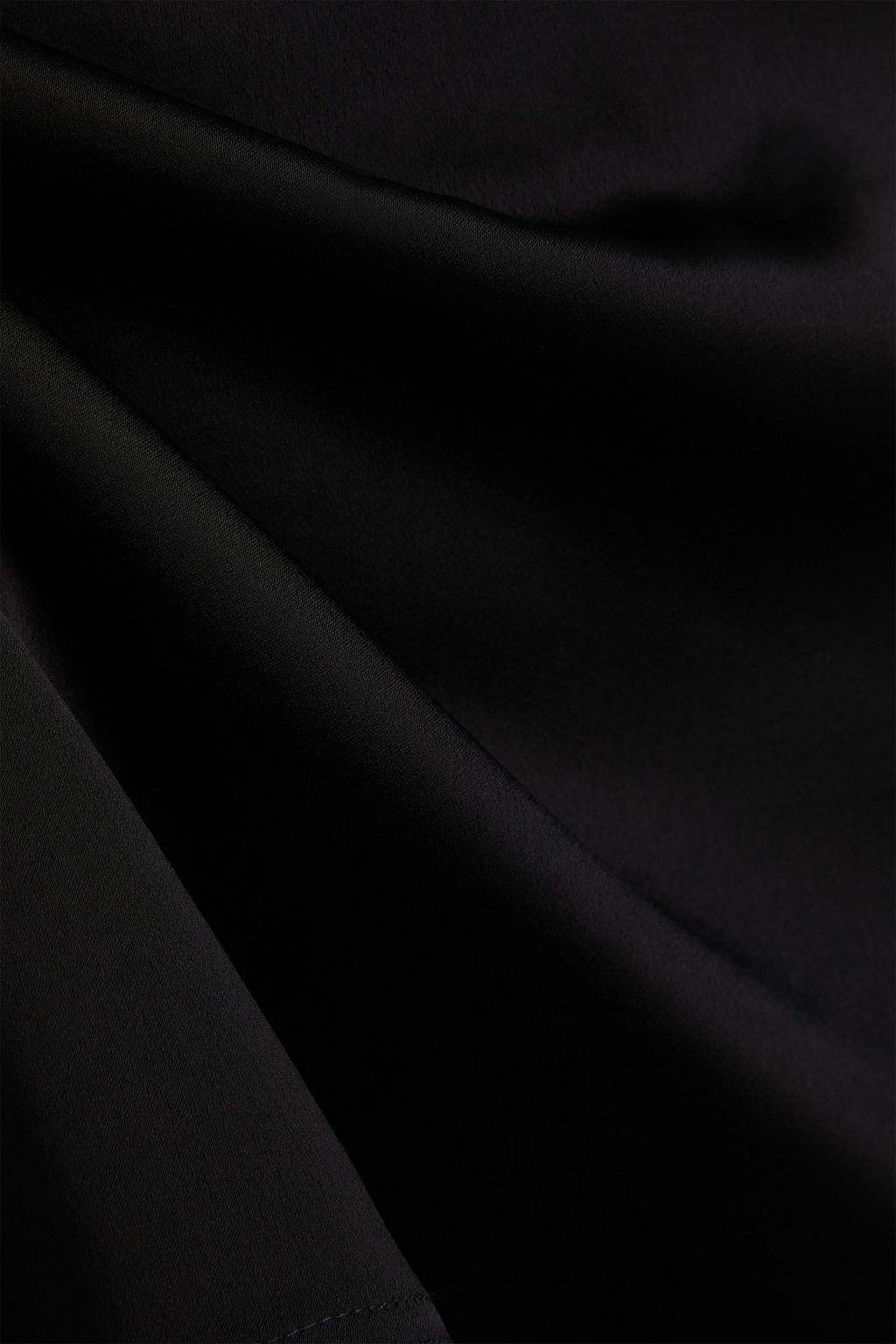 TOTEME Satin-crepe mini skirt