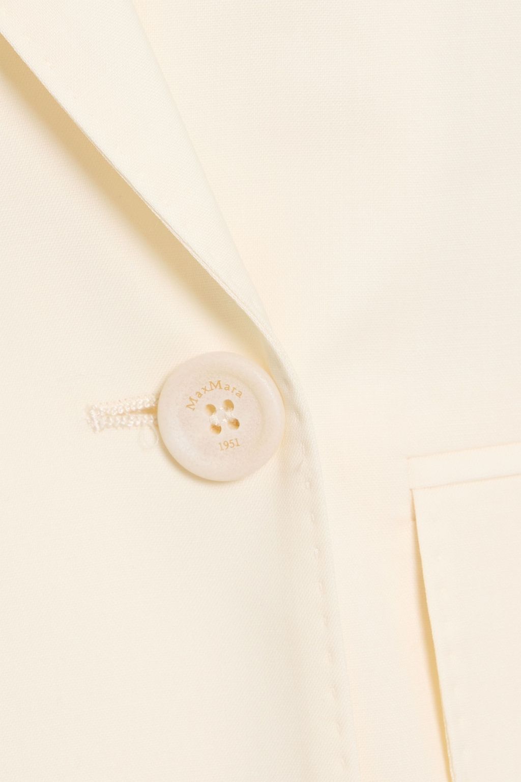 MAX MARA Elegia double-breasted wool-crepe blazer