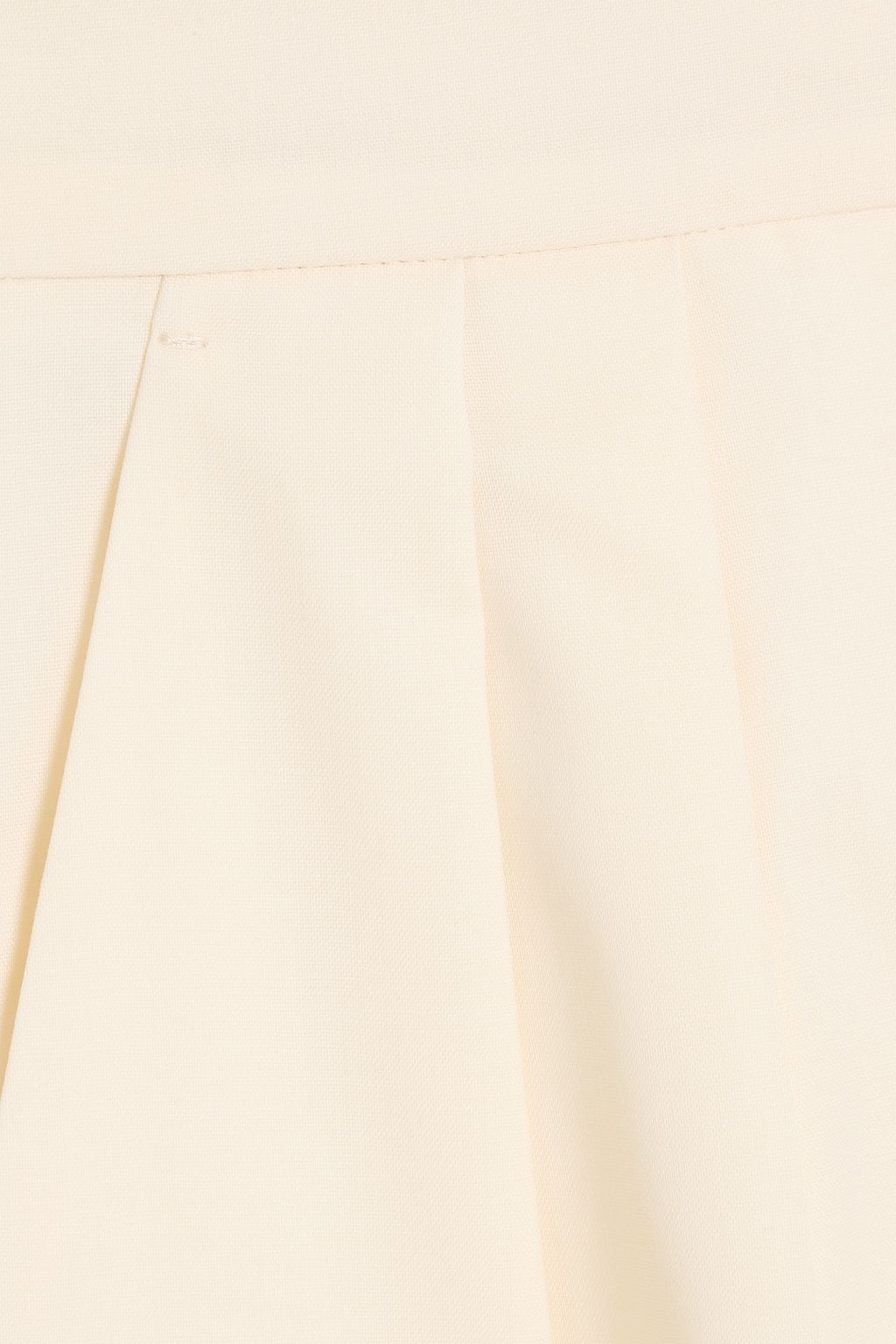 MAX MARA Piombo wool-crepe wide-leg pants