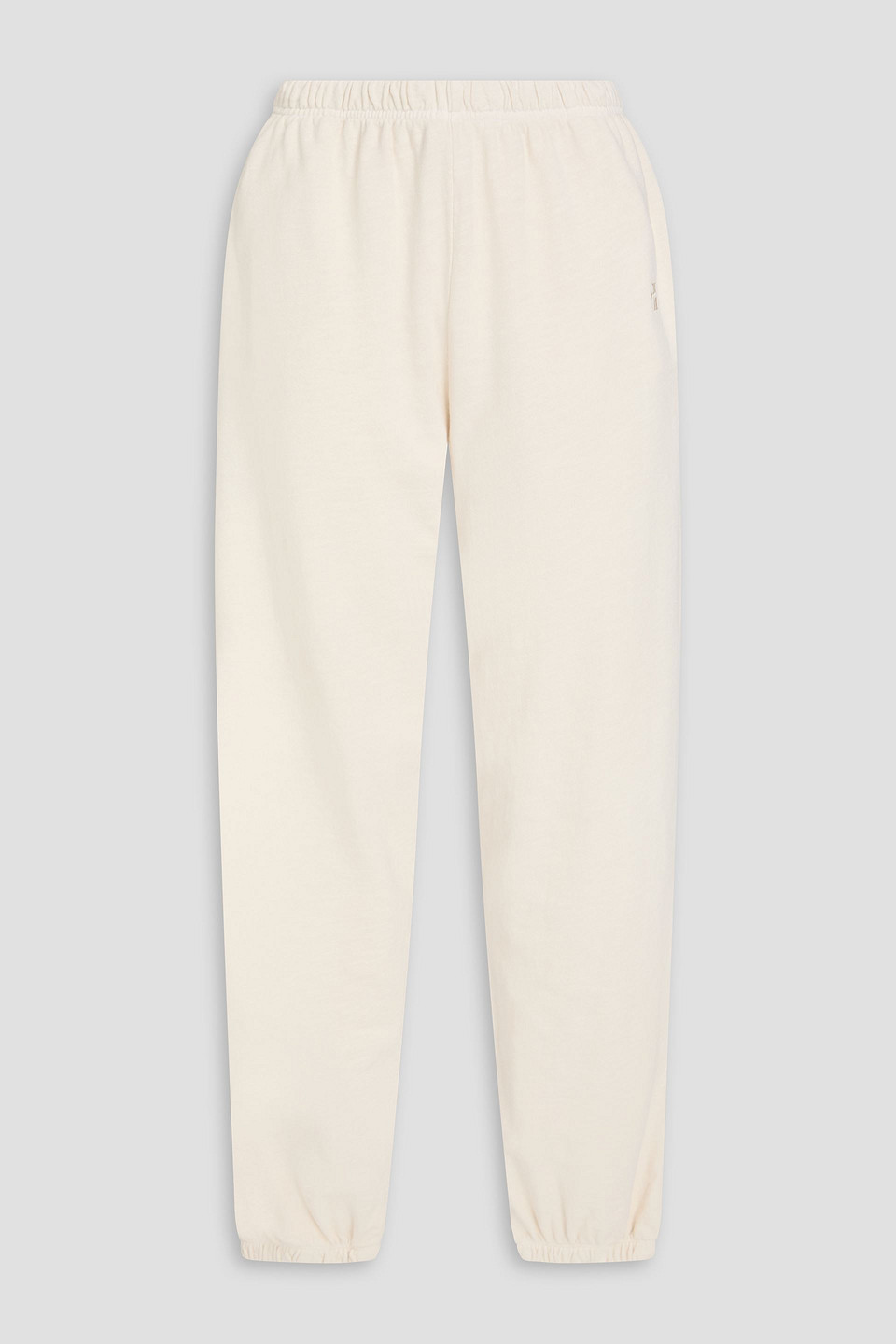 Éterne French Cotton-terry Track Trousers In White