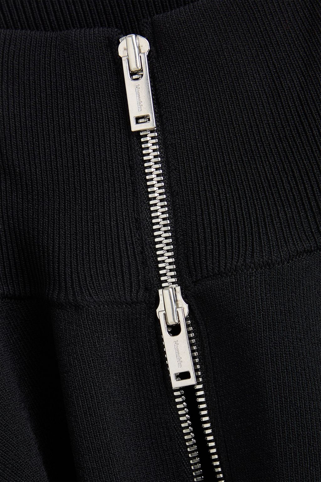 NANUSHKA Cropped ribbed-knit cardigan