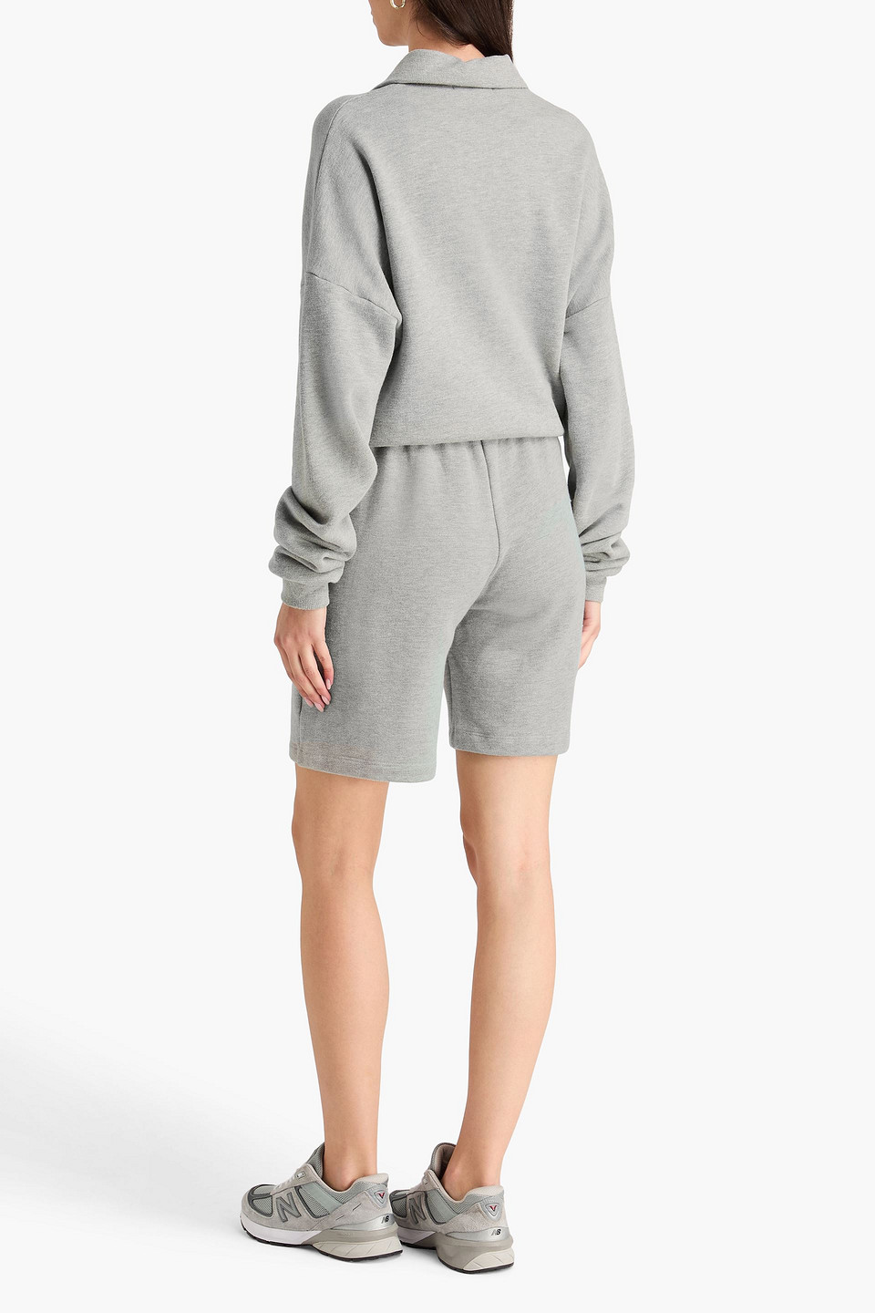  éterne - Shorts Aus Frottee Aus Einer Baumwoll-modalmischung - Grau - Xs 