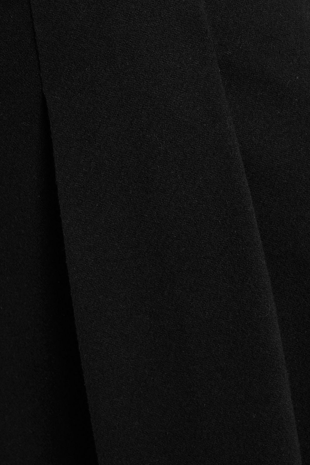 WEEKEND MAX MARA Deborah draped flannel midi skirt