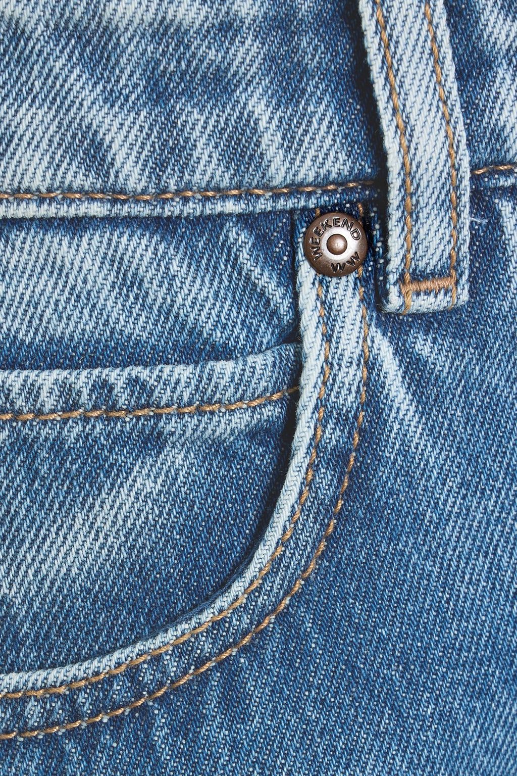 WEEKEND MAX MARA Loris high-rise straight-leg jeans