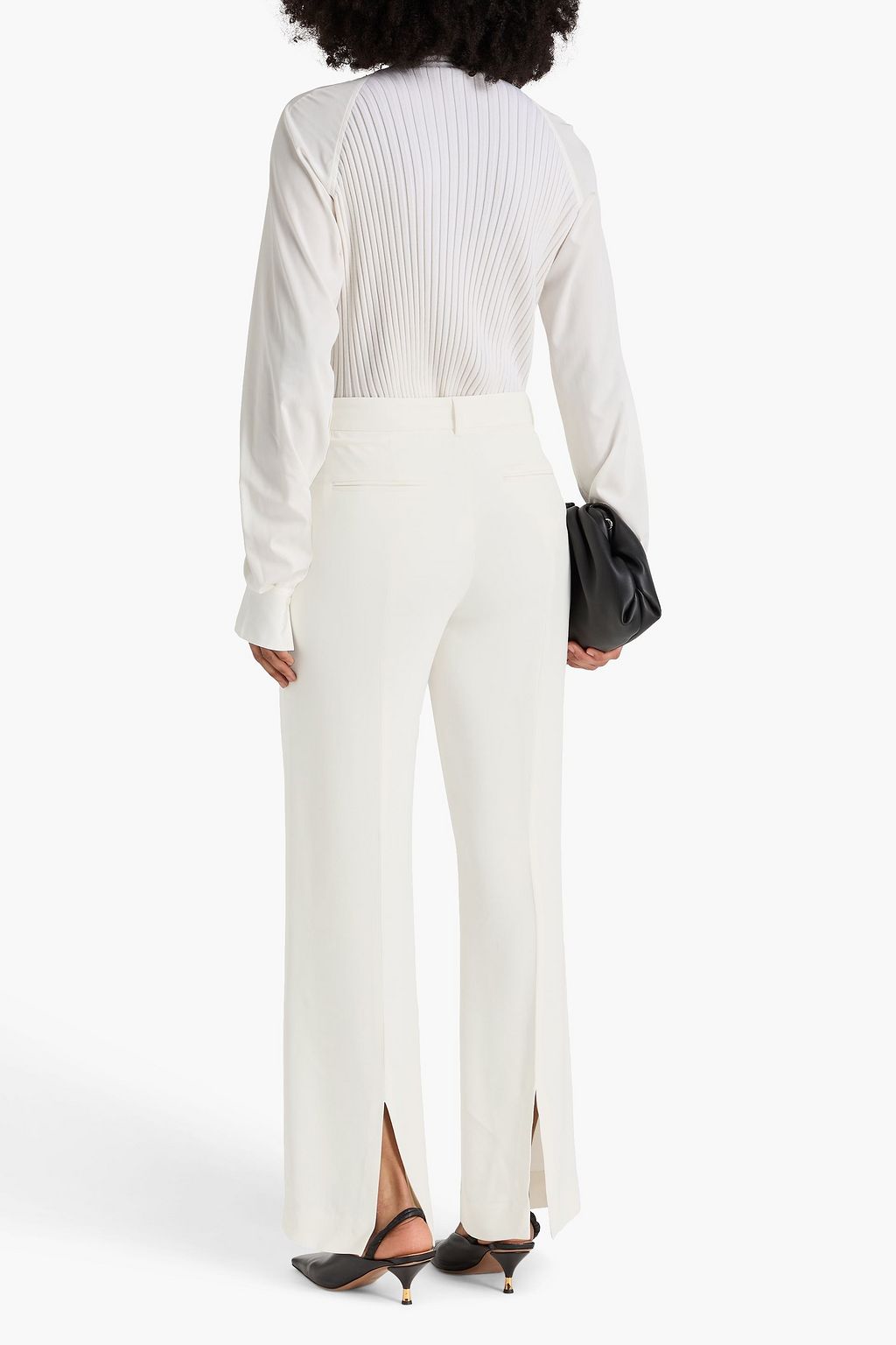 TOTEME Crepe straight-leg pants