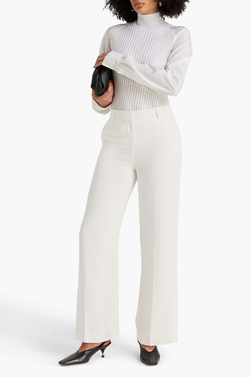 TOTEME Crepe straight-leg pants
