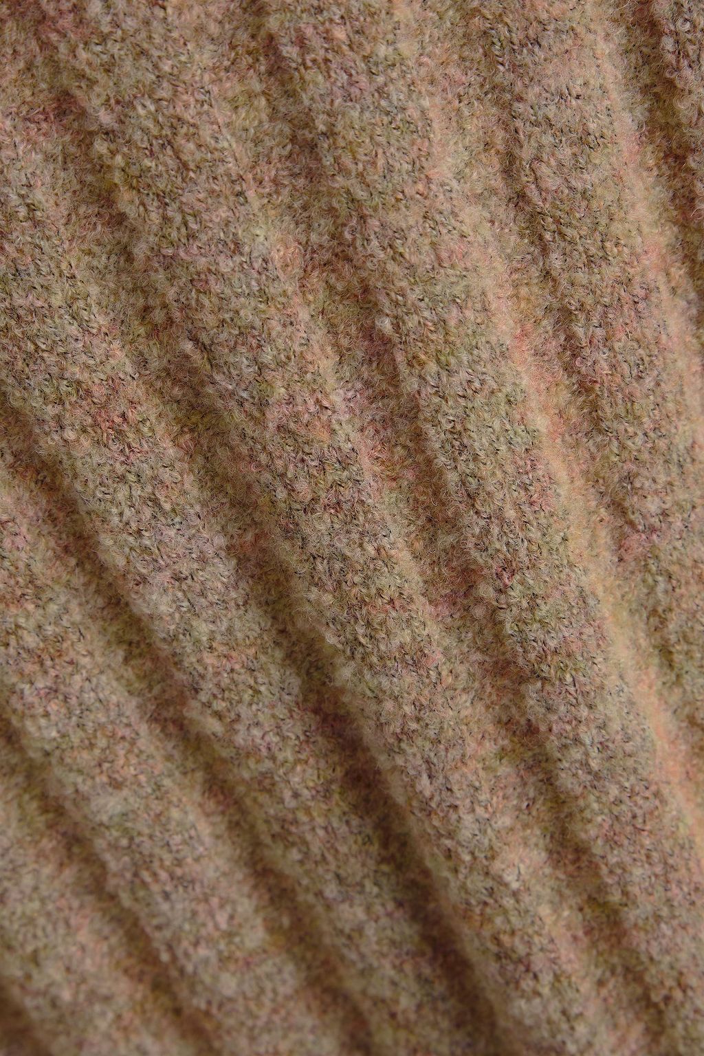 KNWLS Ribbed wool-blend mini dress