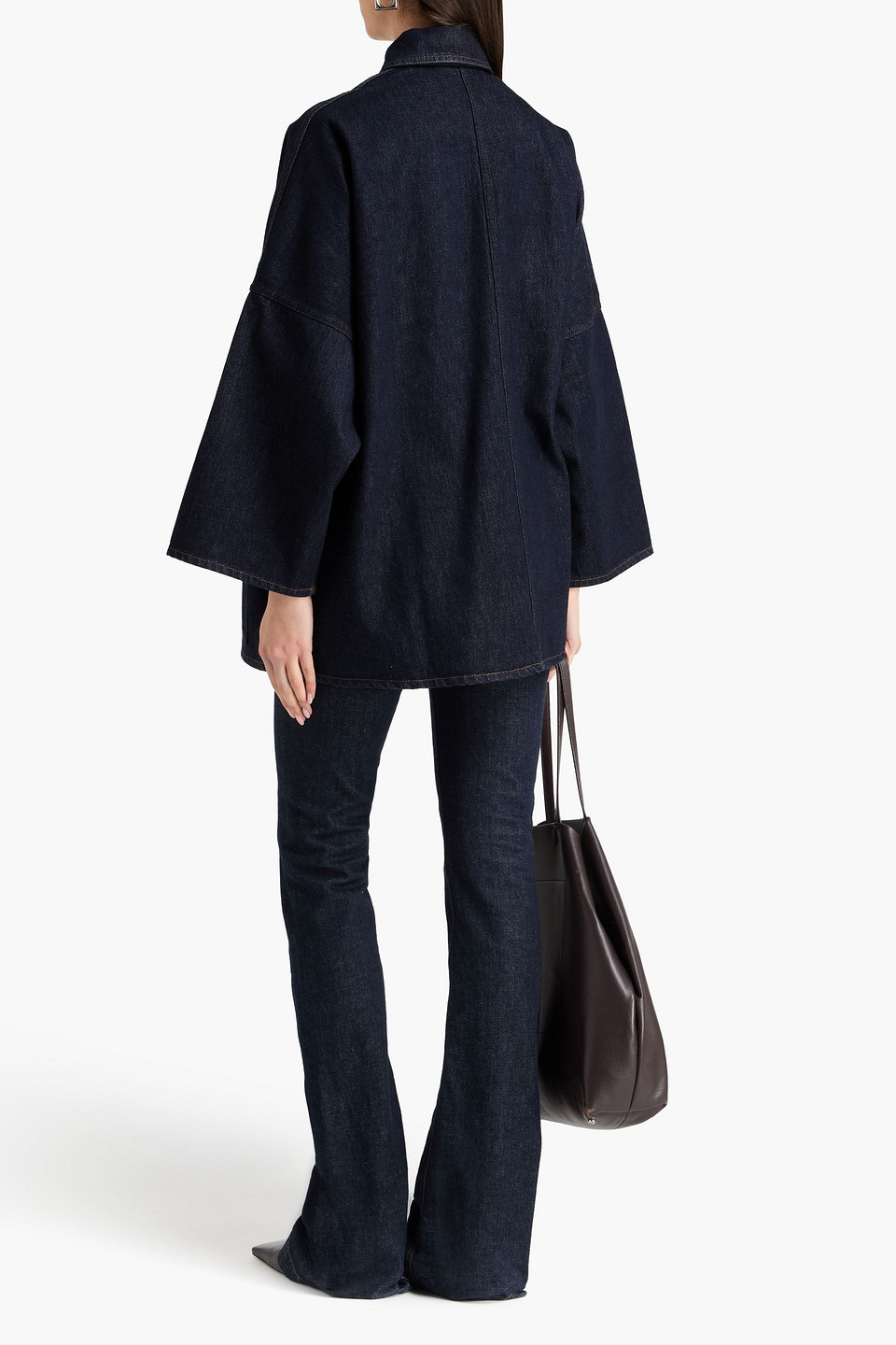 Totême Toteme Organic Cotton Corduroy Overshirt Jacket In Blue