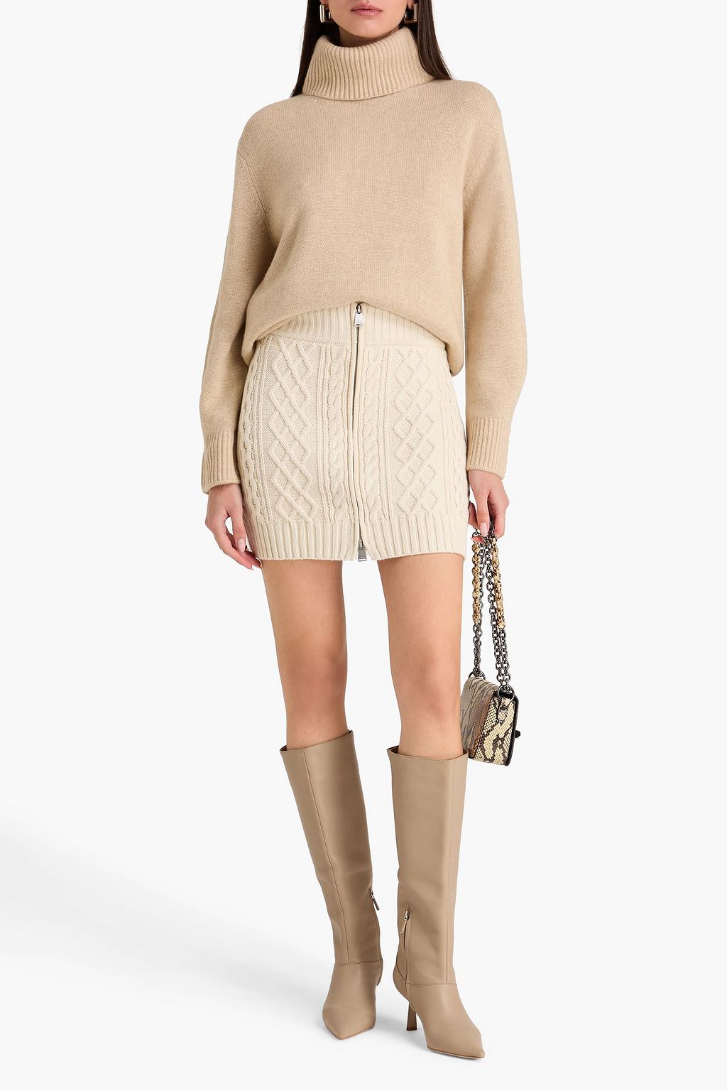 SIMKHAI Cashmere turtleneck sweater