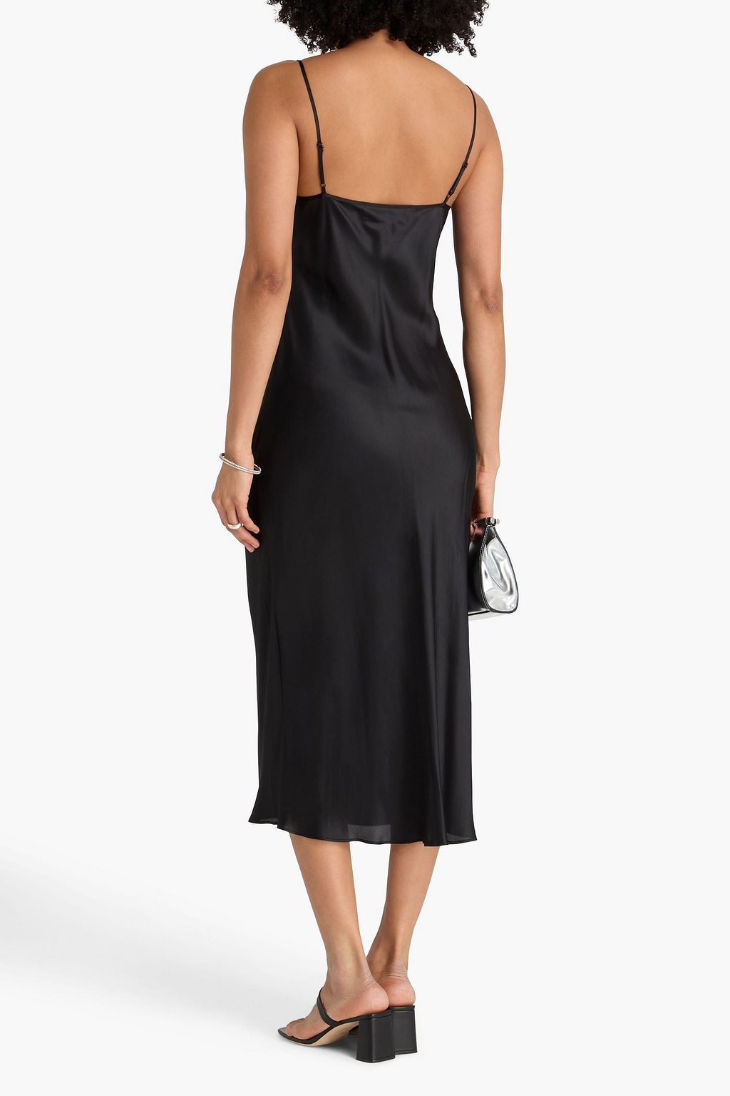 RÓHE Satin midi slip dress