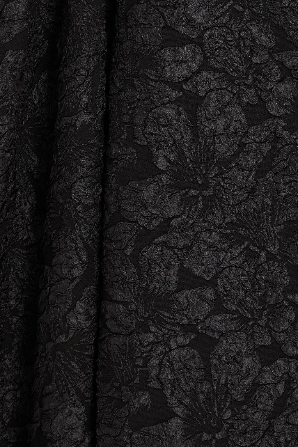 SIMKHAI Jaida pleated cloqué gown