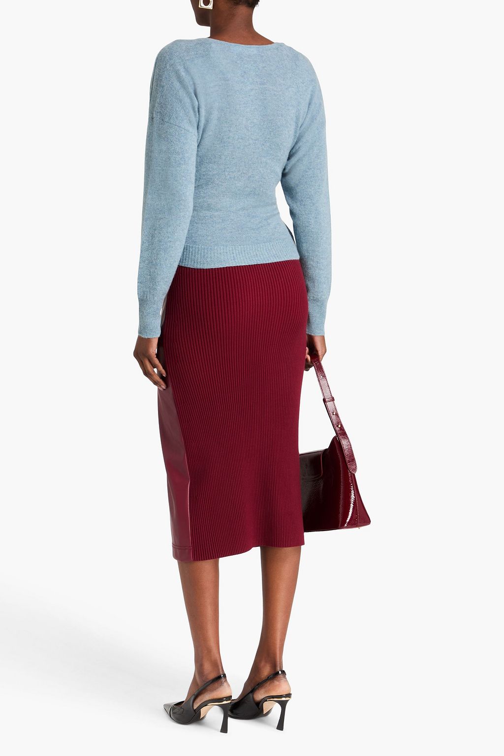 SIMKHAI Cashmere wrap cardigan