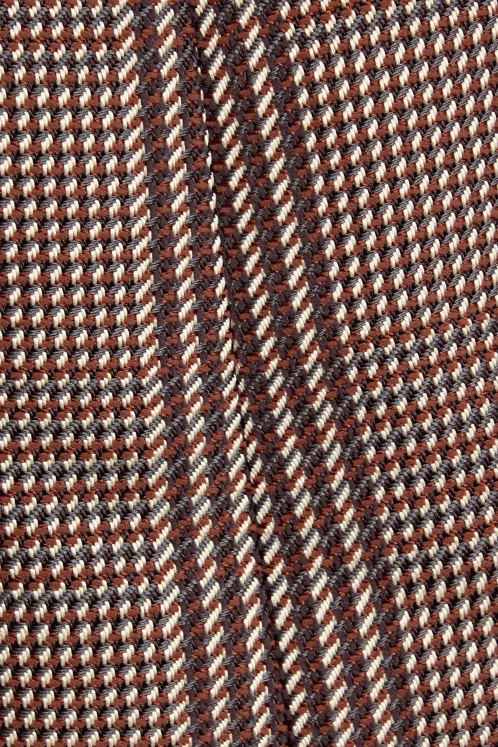 EMILIA WICKSTEAD Queenie Prince of Wales checked tweed midi skirt